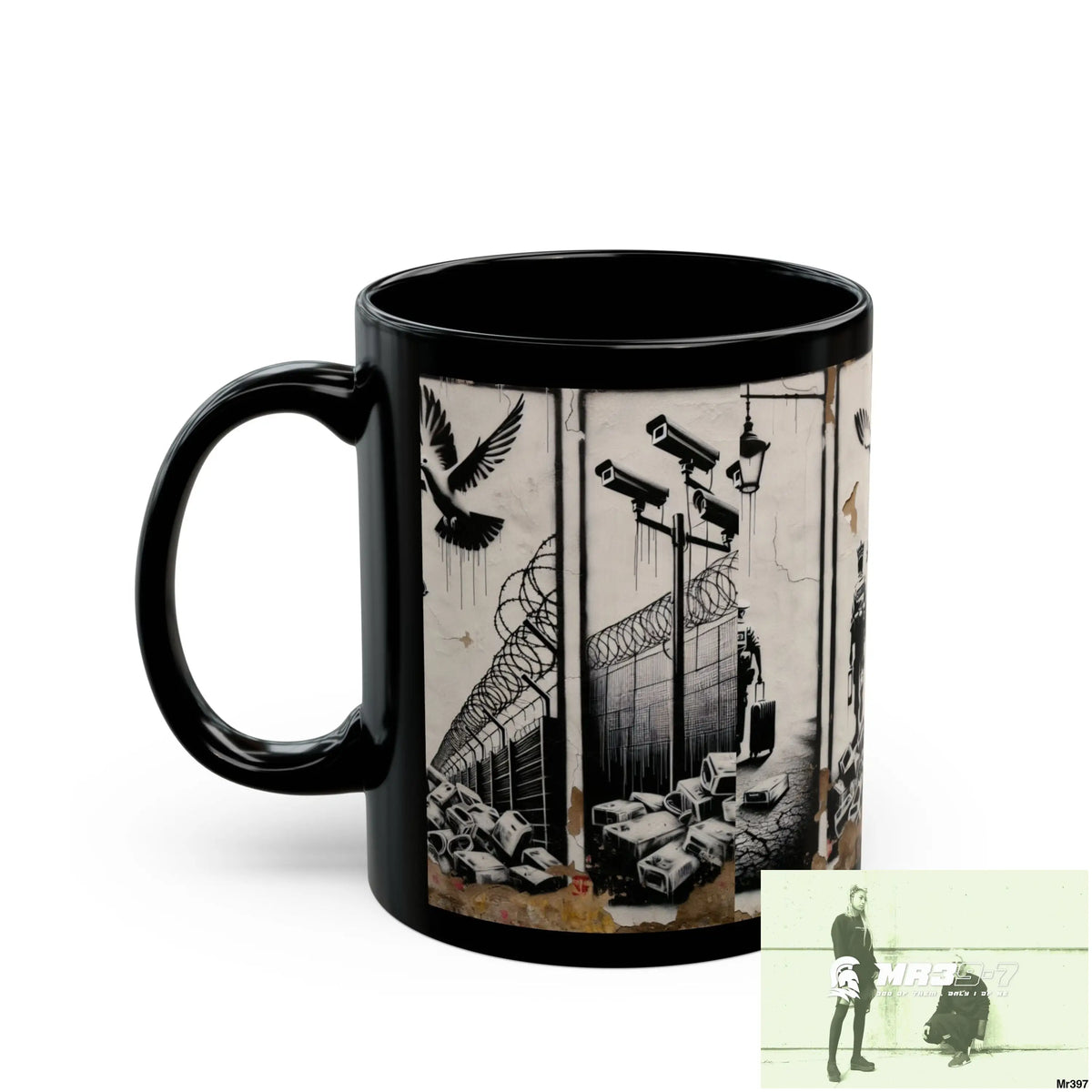 MY LIFE MY DEATHS THEIR PLANS FAILED 2001 TO 2025 LTD EDITION NO 3 11oz Tactical GB / Black Mug 11oz Mug