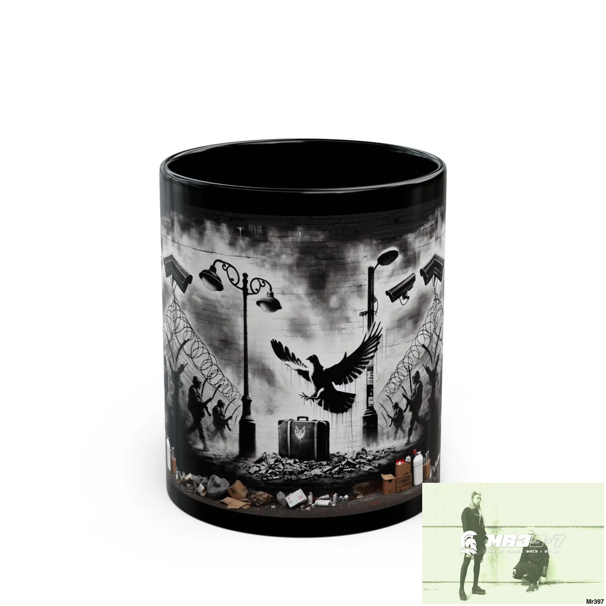 MY LIFE MY DEATHS THEIR PLANS FAILED 2001 TO 2025 LTD EDITION NO 3 11oz Tactical GB / Black Mug 11oz Mug
