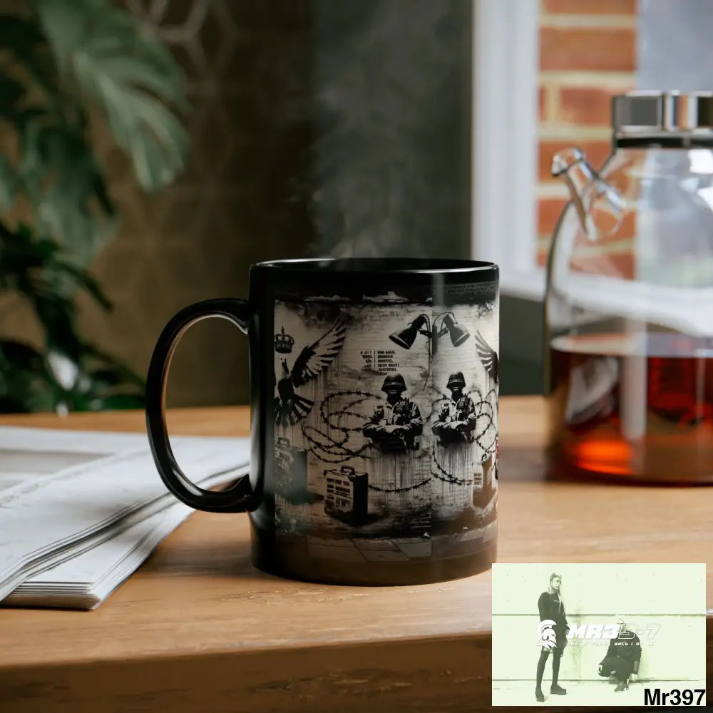 MY LIFE MY DEATHS THEIR PLANS FAILED 2001 TO 2025 LTD EDITION NO 4 11oz Tactical GB / Black Mug 11oz Mug