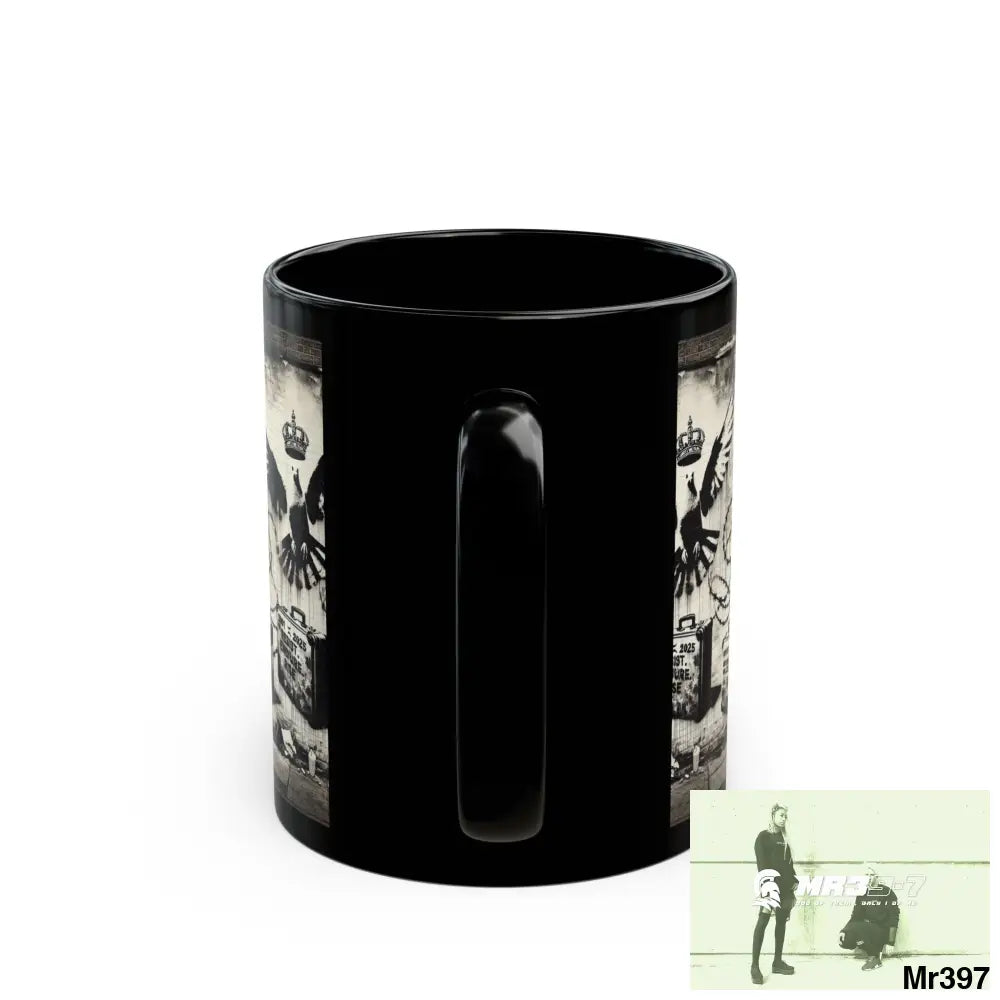 MY LIFE MY DEATHS THEIR PLANS FAILED 2001 TO 2025 LTD EDITION NO 4 11oz Tactical GB / Black Mug 11oz Mug