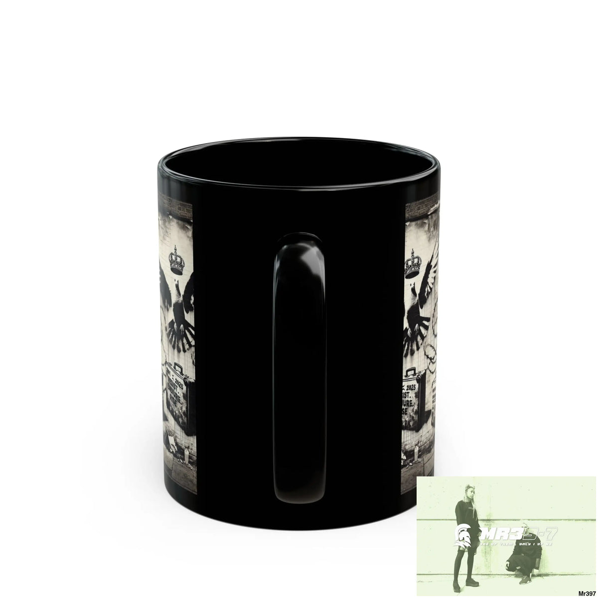 MY LIFE MY DEATHS THEIR PLANS FAILED 2001 TO 2025 LTD EDITION NO 4 11oz Tactical GB / Black Mug 11oz Mug