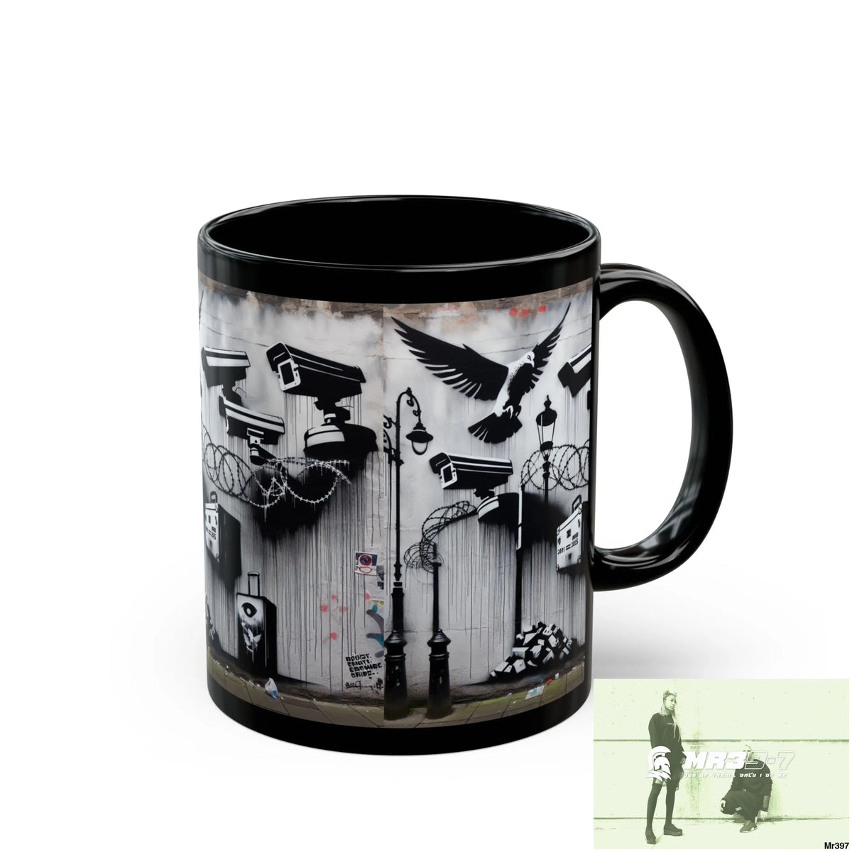 MY LIFE MY DEATHS THEIR PLANS FAILED 2001 TO 2025 LTD EDITION NO 5 11oz Tactical GB / Black Mug 11oz Mug