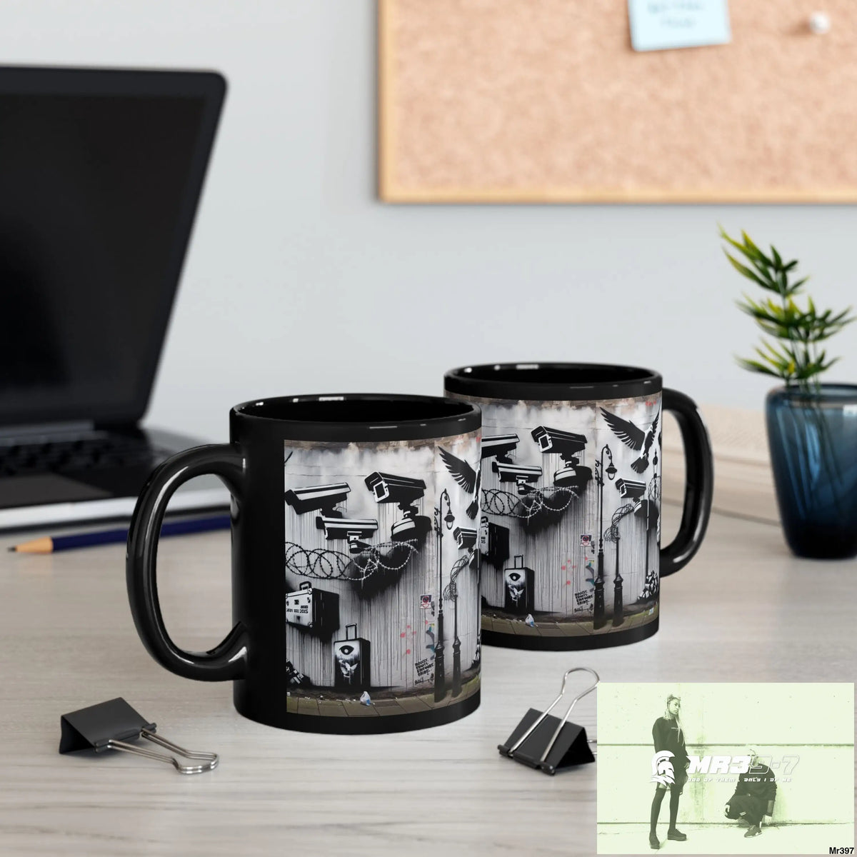 MY LIFE MY DEATHS THEIR PLANS FAILED 2001 TO 2025 LTD EDITION NO 5 11oz Tactical GB / Black Mug 11oz Mug