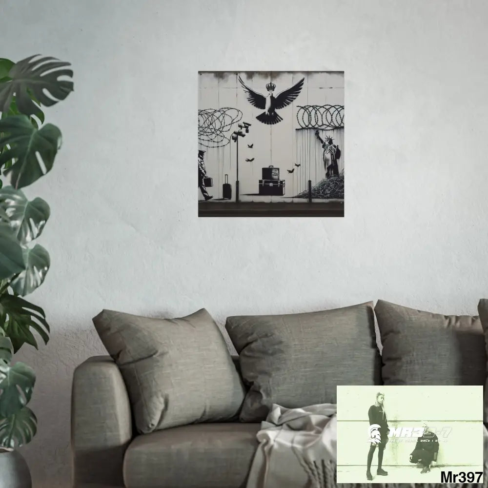 My Life My Deaths Their Plans Failed Banksy inspired Fine Art Posters Poster