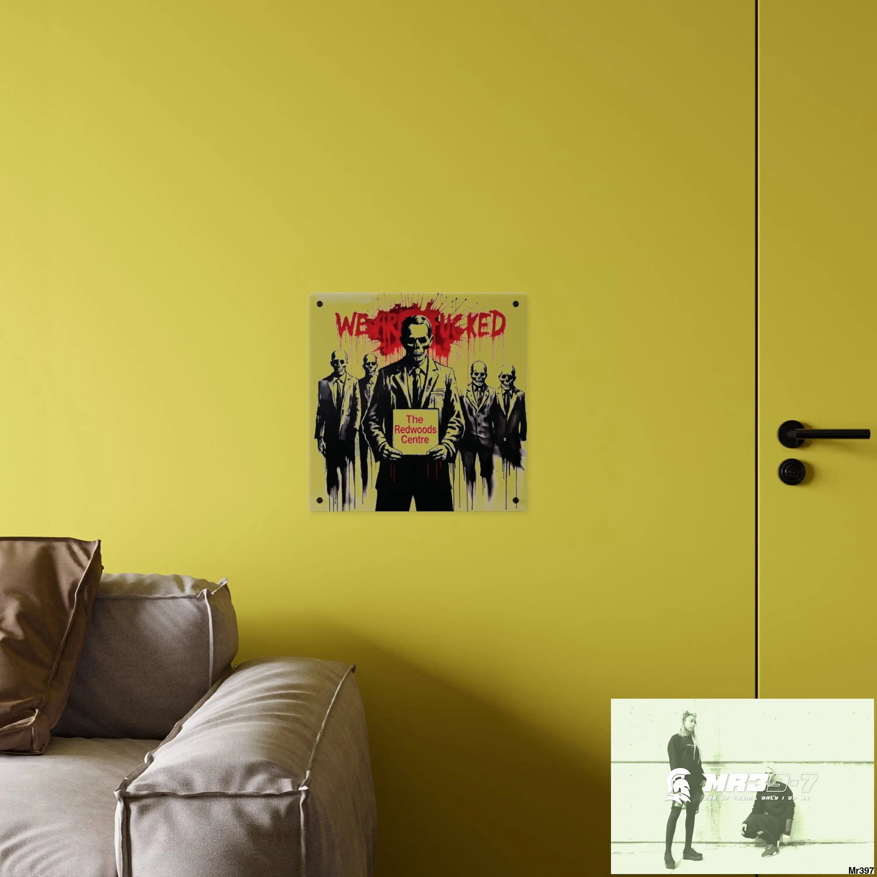 MY LIFE MY DEATHS THEIR PLANS FAILED Inside a Mental Health VAR (2012–2025) Limited Edition Acrylic Wall Art