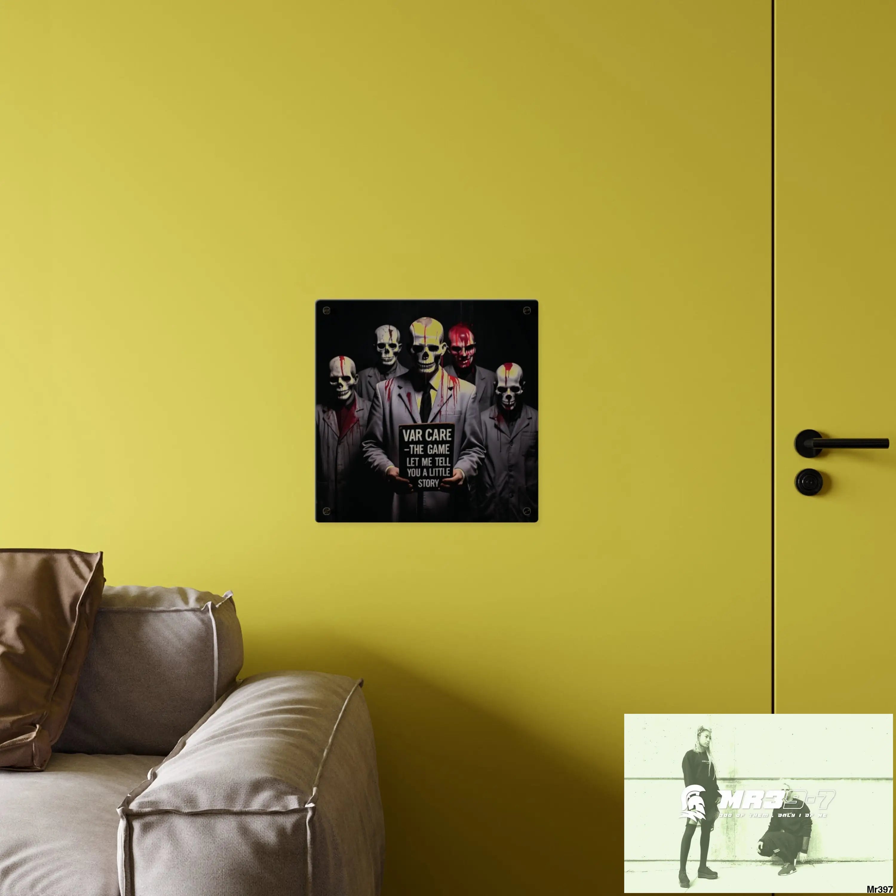 MY LIFE MY DEATHS THEIR PLANS FAILED Inside a Mental Health VAR (2012–2025) Limited Edition Acrylic Wall Art