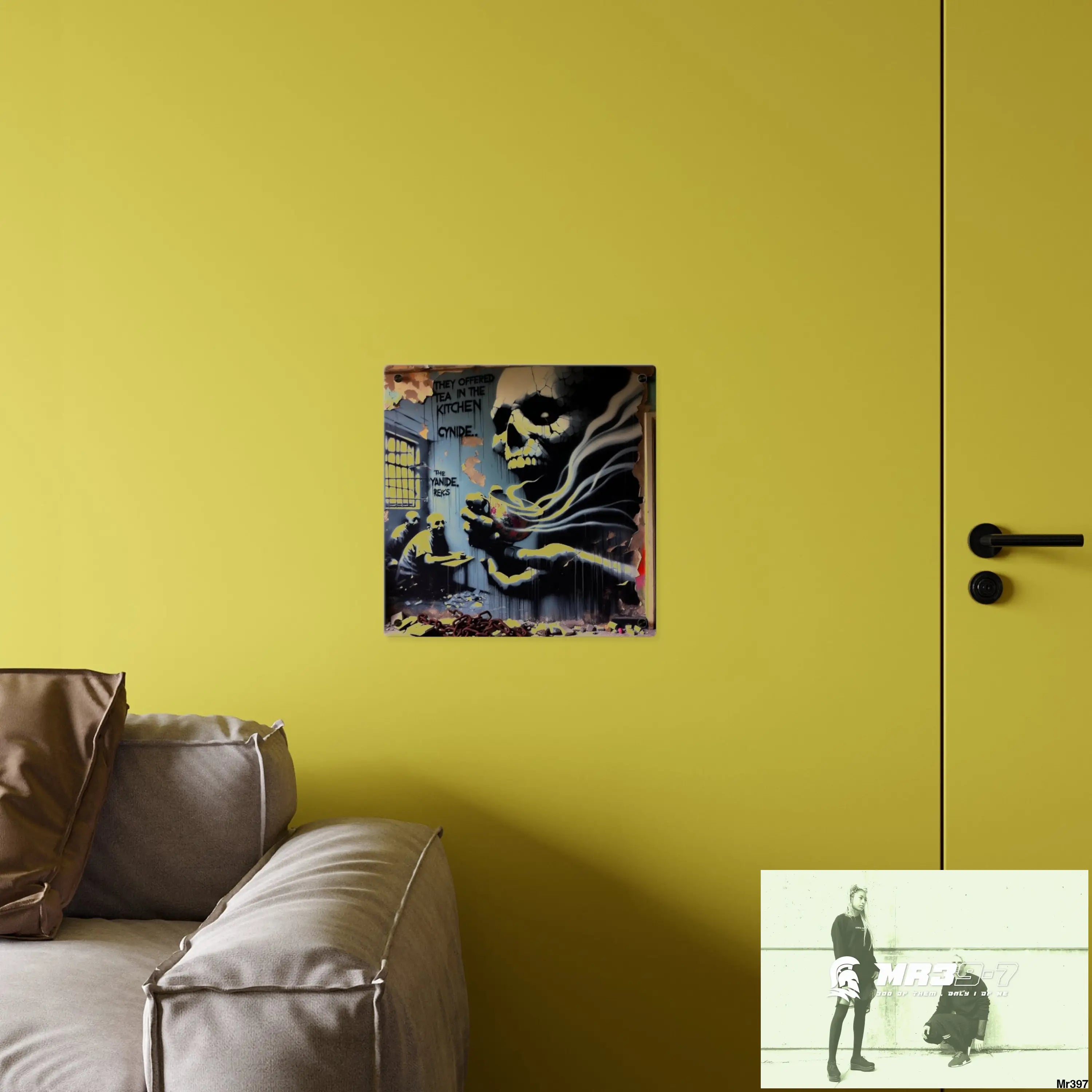 My life my deaths their plans failed inside a Mental Health VAR 2012 to 2025 Ltd Edition no 10 Acrylic Wall Art Panels