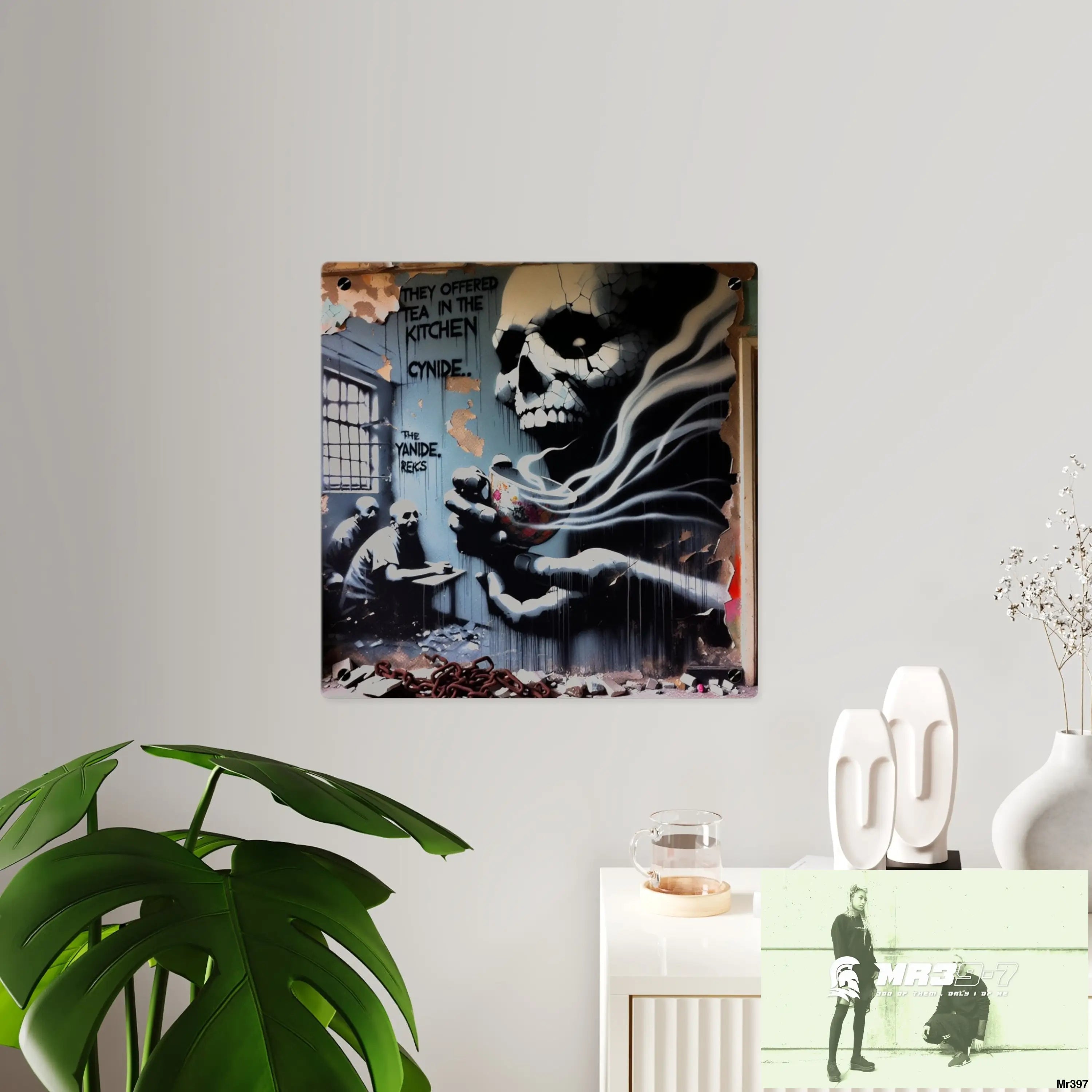 My life my deaths their plans failed inside a Mental Health VAR 2012 to 2025 Ltd Edition no 10 Acrylic Wall Art Panels