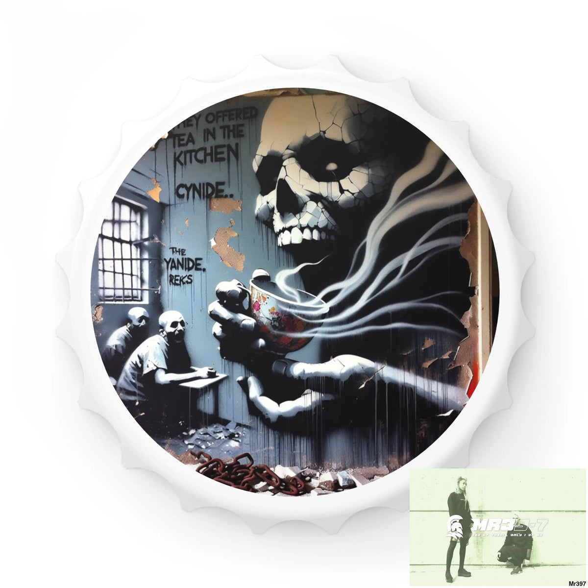 MY LIFE MY DEATHS THEIR PLANS FAILED INSIDE A MENTAL HEALTH VAR 2012 TO 2025 LTD EDITION NO 10 Magnetic Bottle Opener