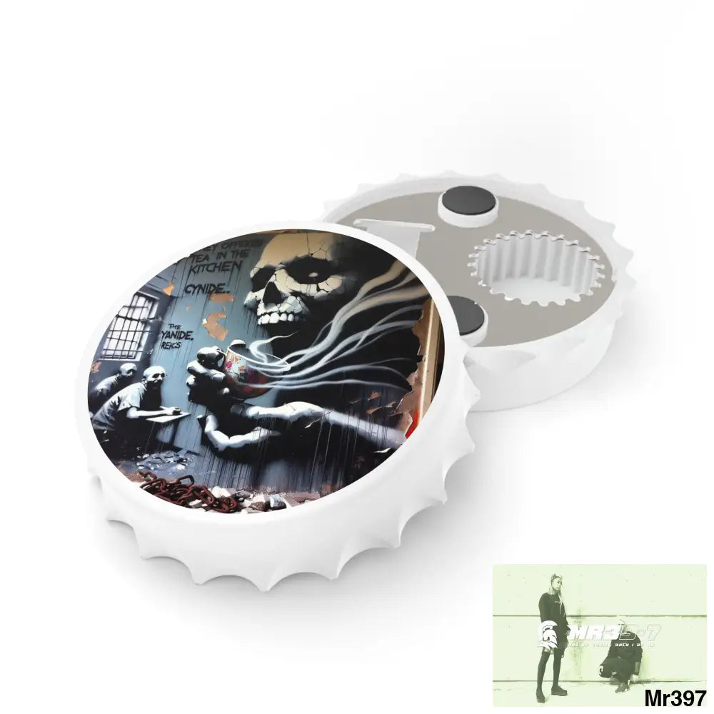 MY LIFE MY DEATHS THEIR PLANS FAILED INSIDE A MENTAL HEALTH VAR 2012 TO 2025 LTD EDITION NO 10 Magnetic Bottle Opener