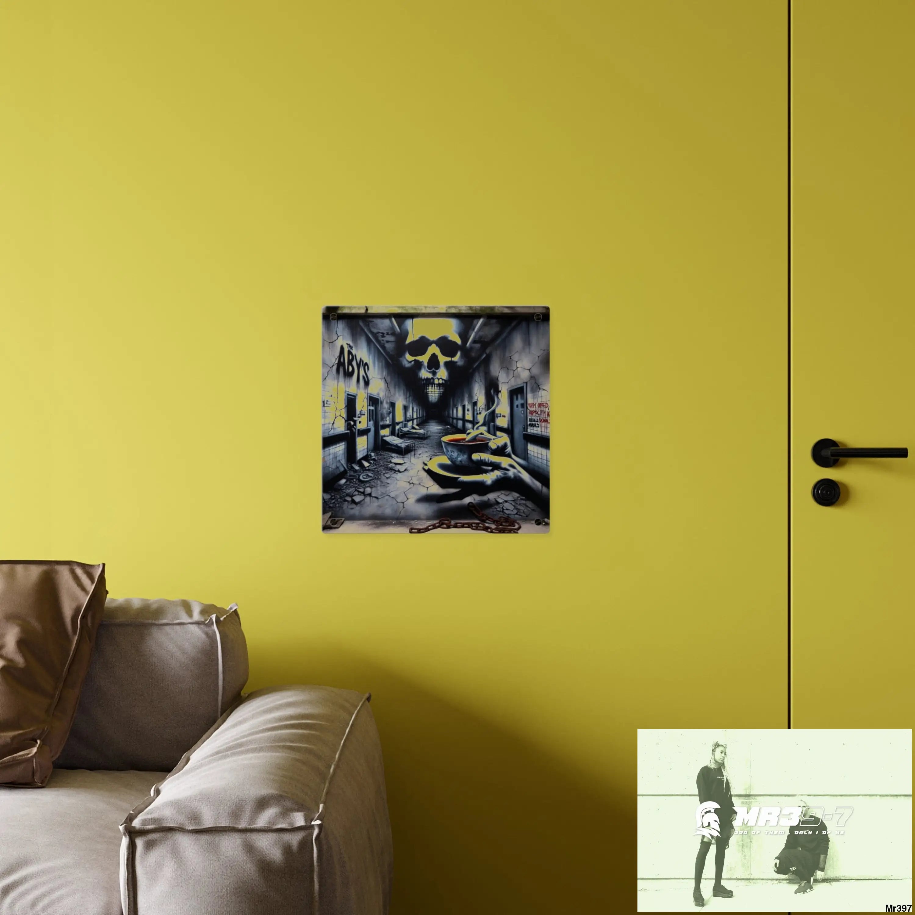 My life my deaths their plans failed inside a Mental Health VAR 2012 to 2025 Ltd Edition no 11 Acrylic Wall Art Panels