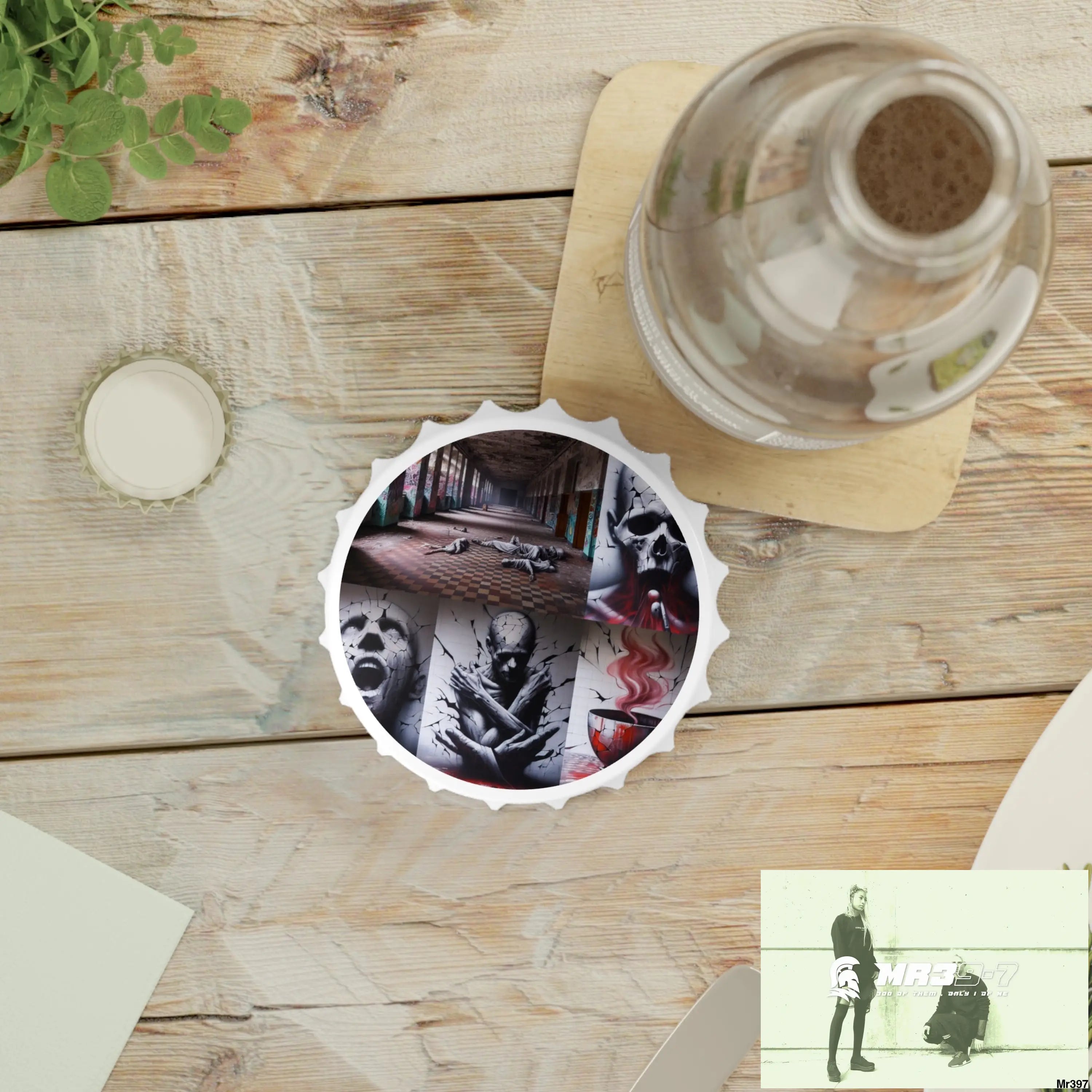 MY LIFE MY DEATHS THEIR PLANS FAILED INSIDE A MENTAL HEALTH VAR 2012 TO 2025 LTD EDITION NO 12 Magnetic Bottle Opener