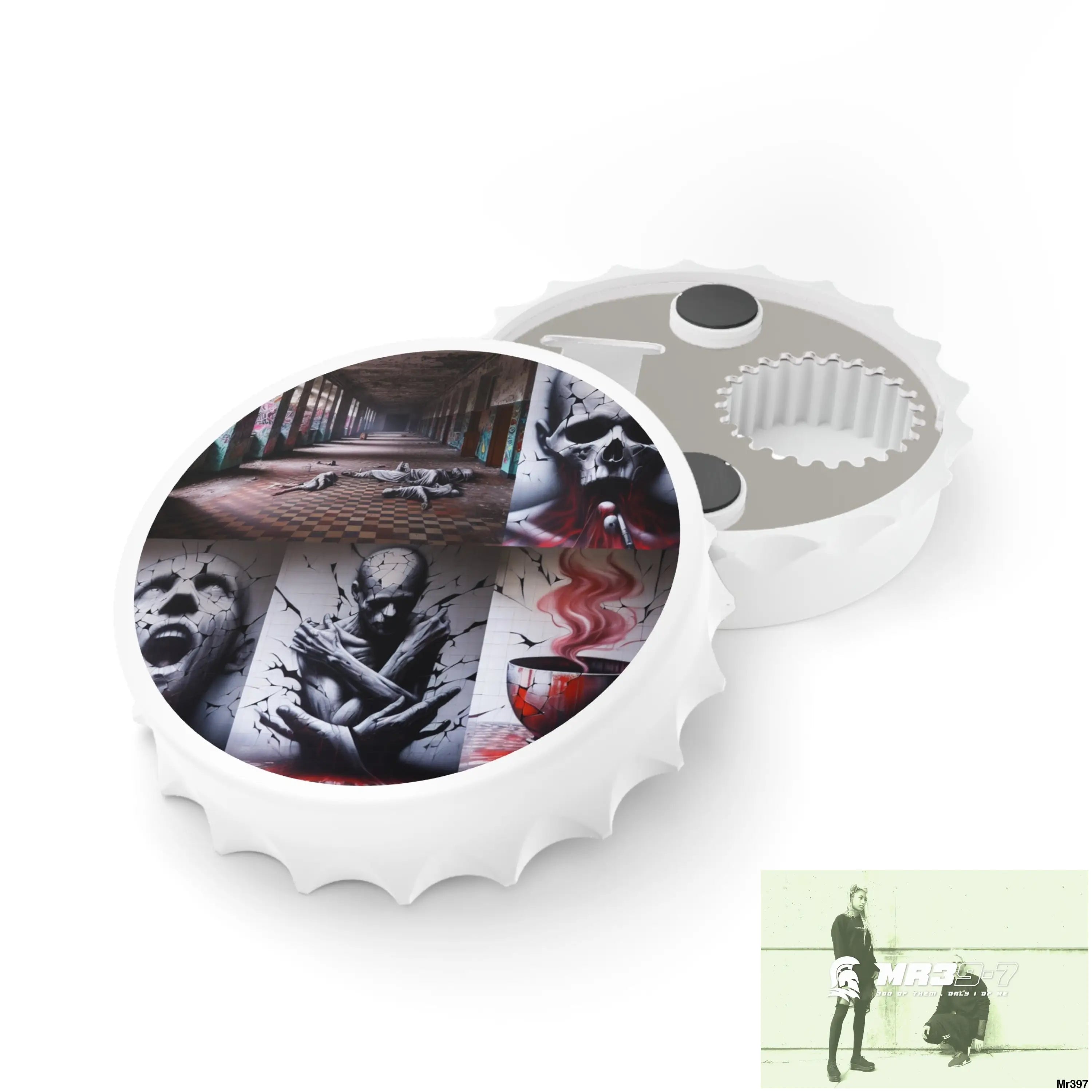 MY LIFE MY DEATHS THEIR PLANS FAILED INSIDE A MENTAL HEALTH VAR 2012 TO 2025 LTD EDITION NO 12 Magnetic Bottle Opener