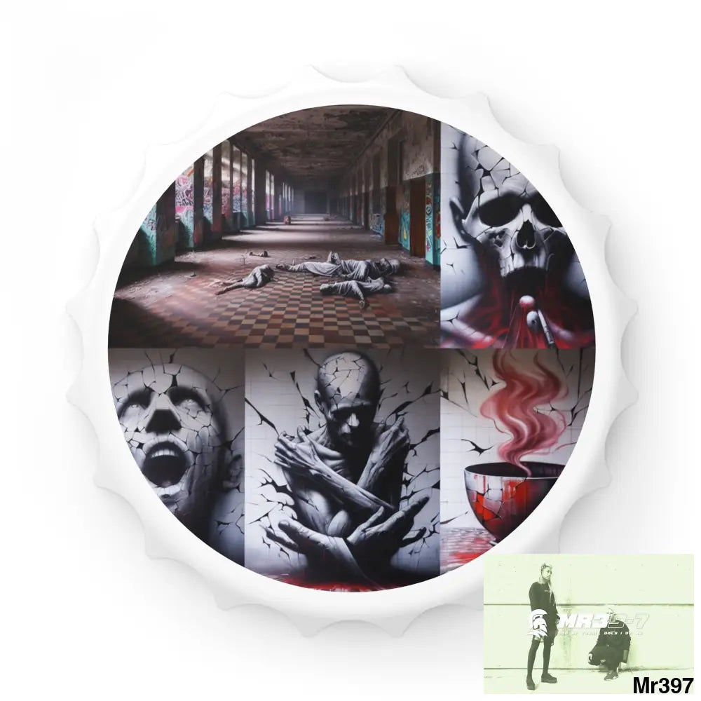 MY LIFE MY DEATHS THEIR PLANS FAILED INSIDE A MENTAL HEALTH VAR 2012 TO 2025 LTD EDITION NO 12 Magnetic Bottle Opener