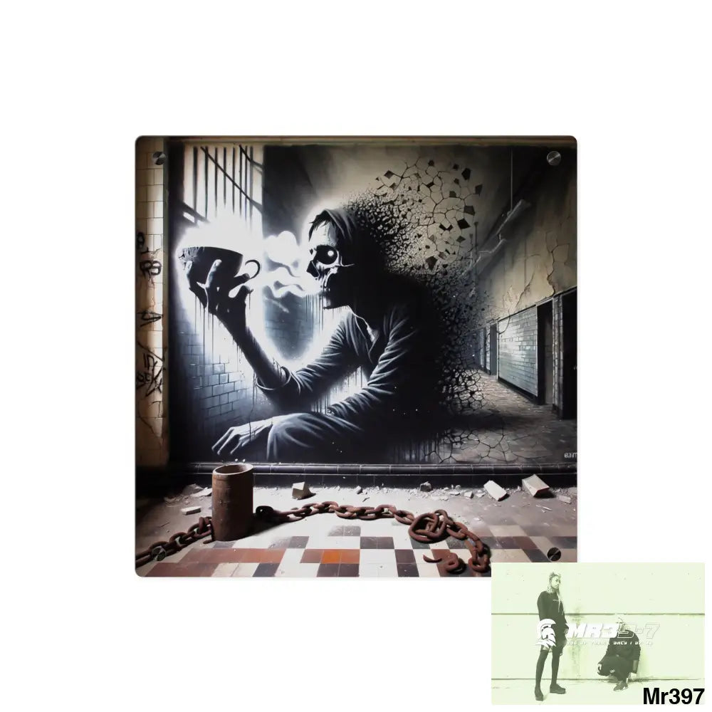 My life my deaths their plans failed inside a Mental Health VAR 2012 to 2025 Ltd Edition no 13 Acrylic Wall Art Panels