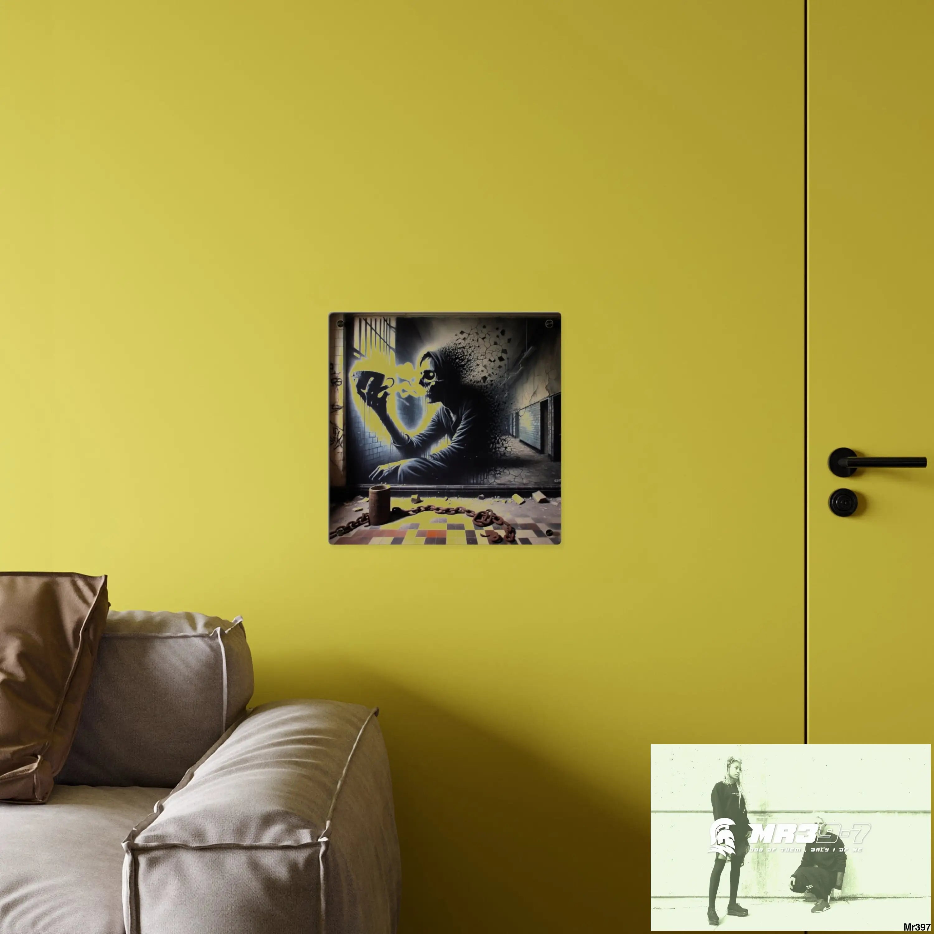 My life my deaths their plans failed inside a Mental Health VAR 2012 to 2025 Ltd Edition no 13 Acrylic Wall Art Panels