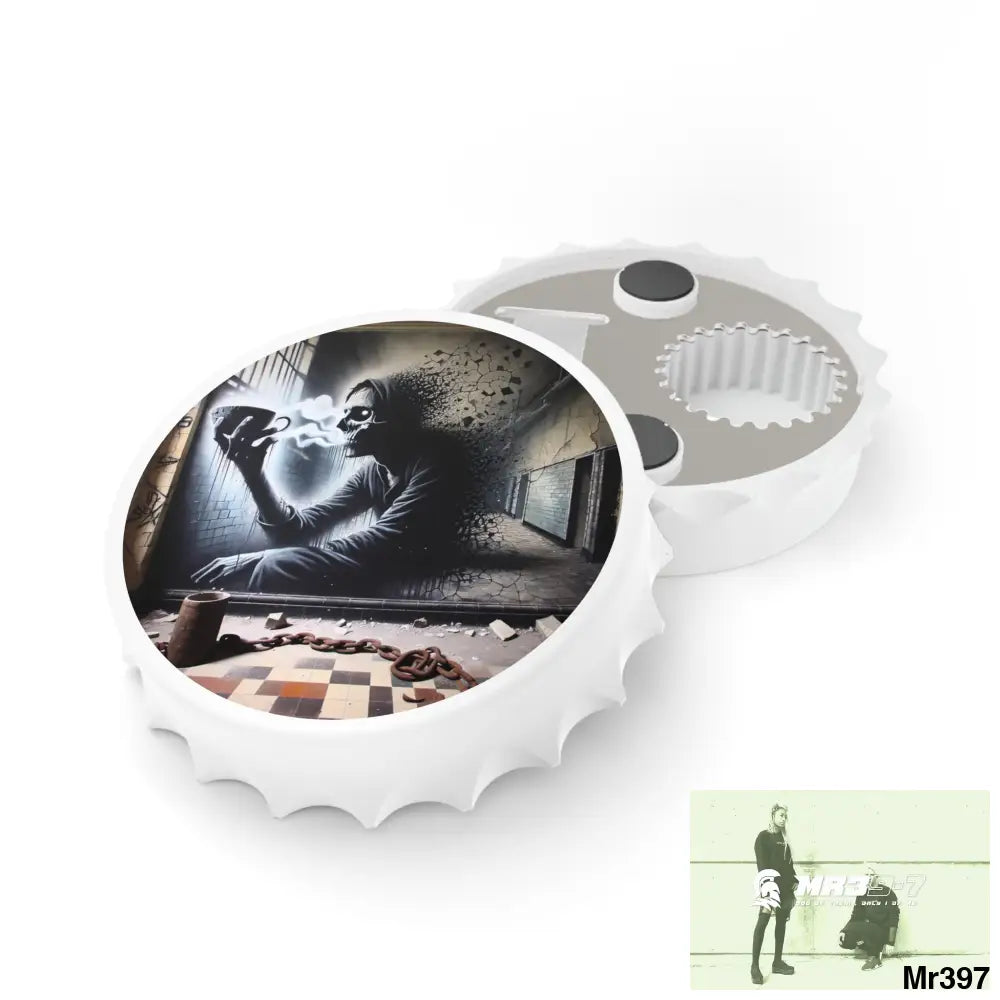 MY LIFE MY DEATHS THEIR PLANS FAILED INSIDE A MENTAL HEALTH VAR 2012 TO 2025 LTD EDITION NO 13 Magnetic Bottle Opener