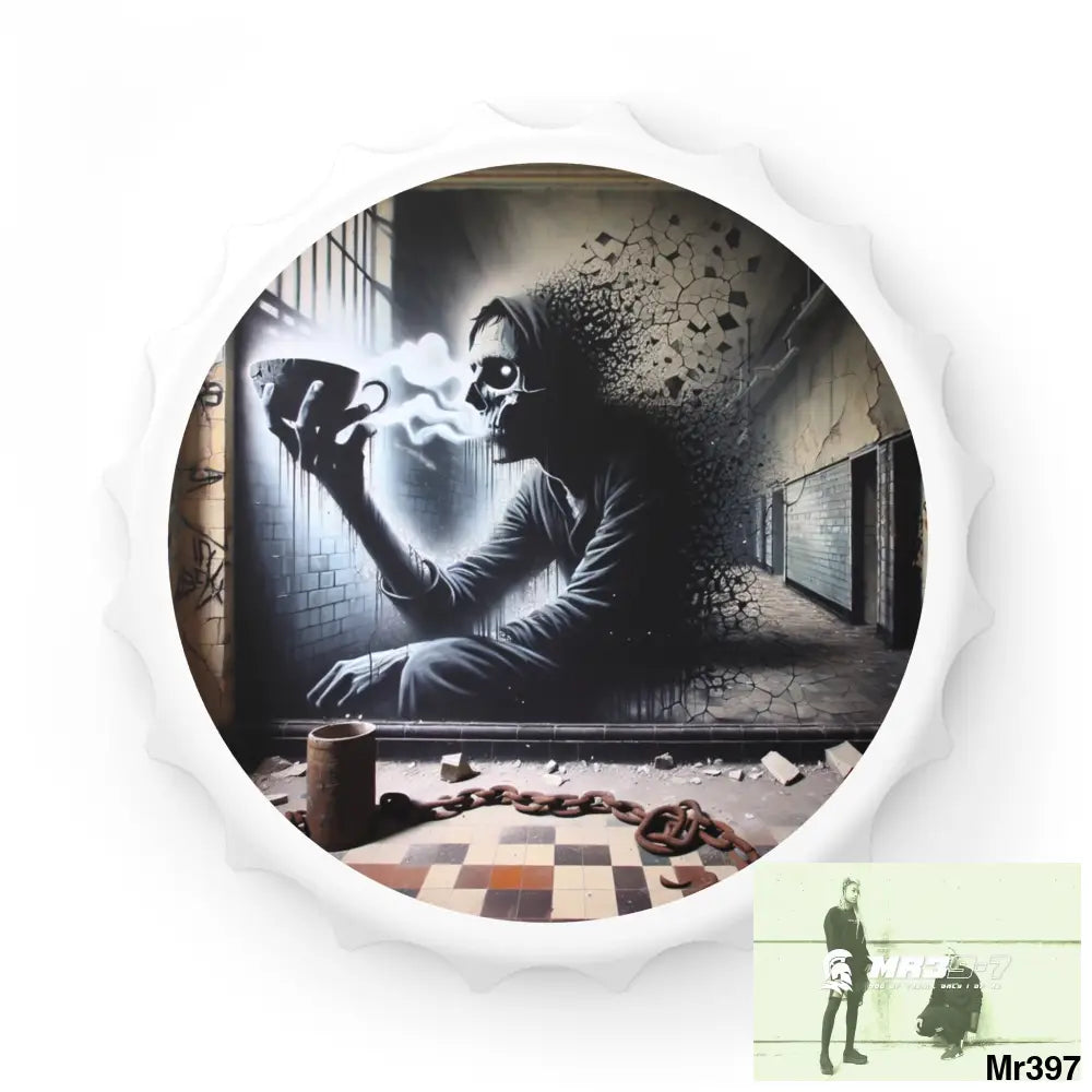 MY LIFE MY DEATHS THEIR PLANS FAILED INSIDE A MENTAL HEALTH VAR 2012 TO 2025 LTD EDITION NO 13 Magnetic Bottle Opener