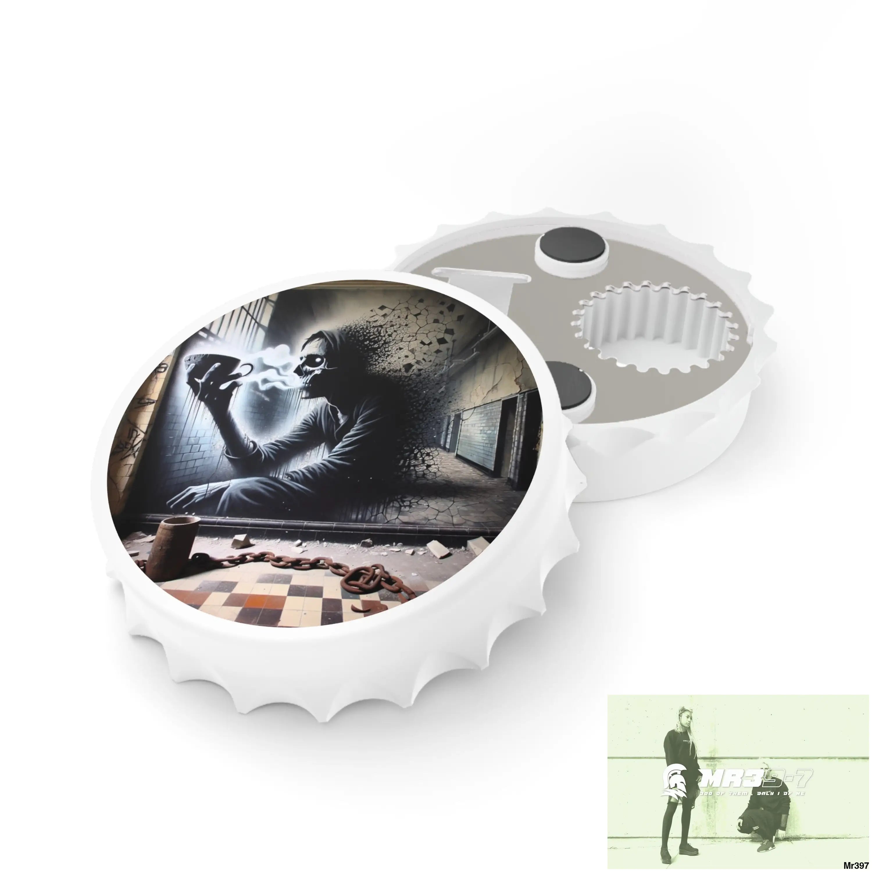 MY LIFE MY DEATHS THEIR PLANS FAILED INSIDE A MENTAL HEALTH VAR 2012 TO 2025 LTD EDITION NO 13 Magnetic Bottle Opener