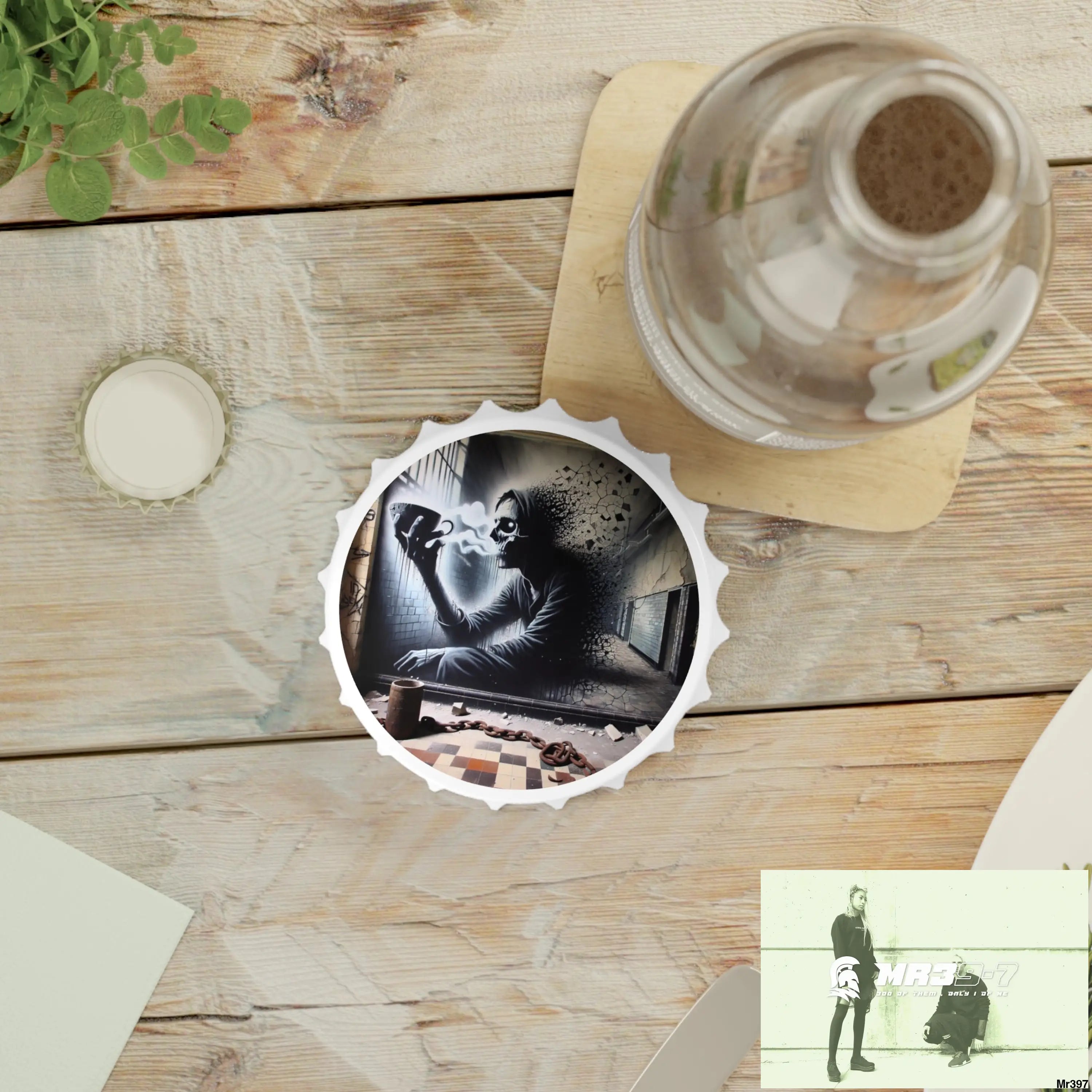 MY LIFE MY DEATHS THEIR PLANS FAILED INSIDE A MENTAL HEALTH VAR 2012 TO 2025 LTD EDITION NO 13 Magnetic Bottle Opener