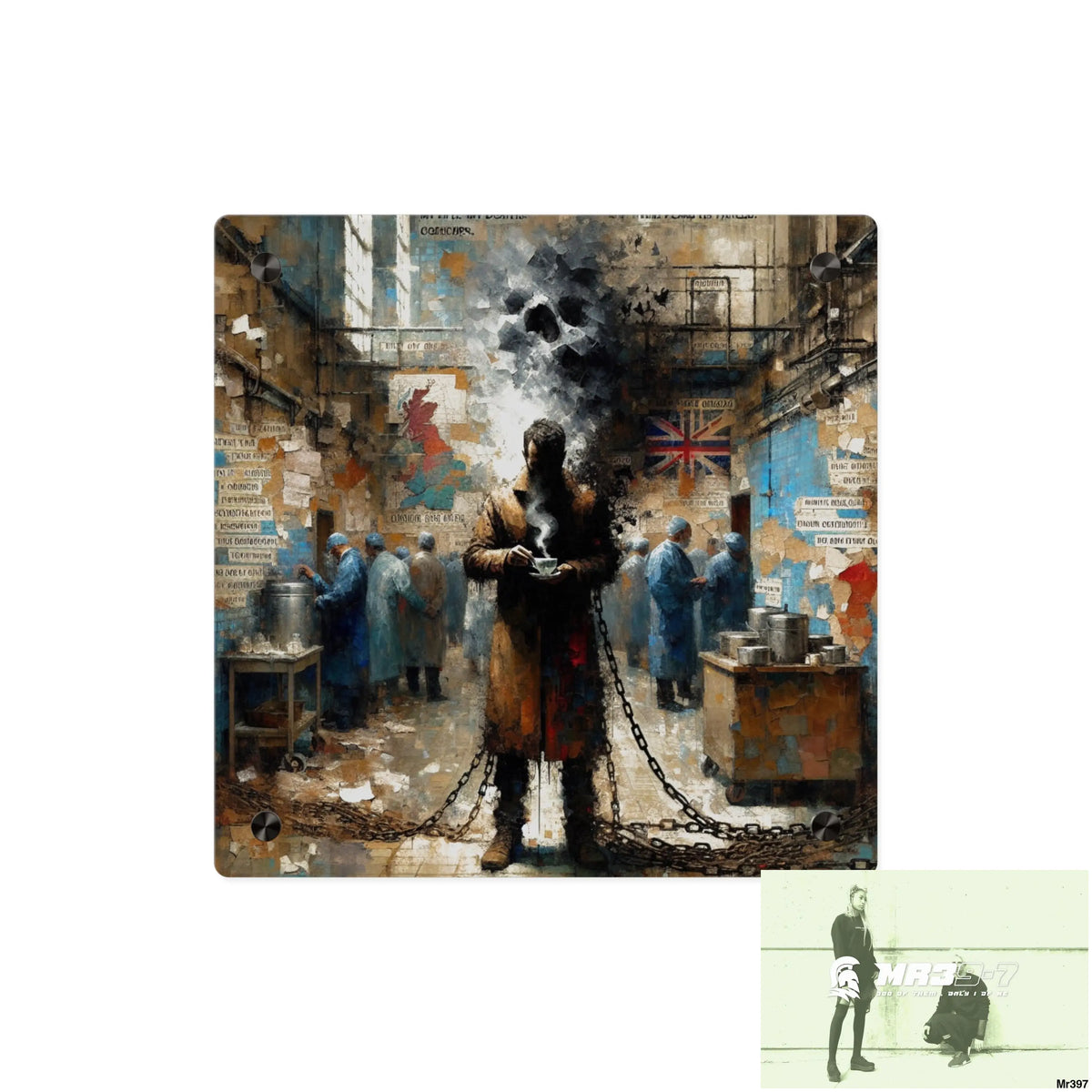 My life my deaths their plans failed inside a Mental Health VAR 2012 to 2025 Ltd Edition no 3 Acrylic Wall Art Panels