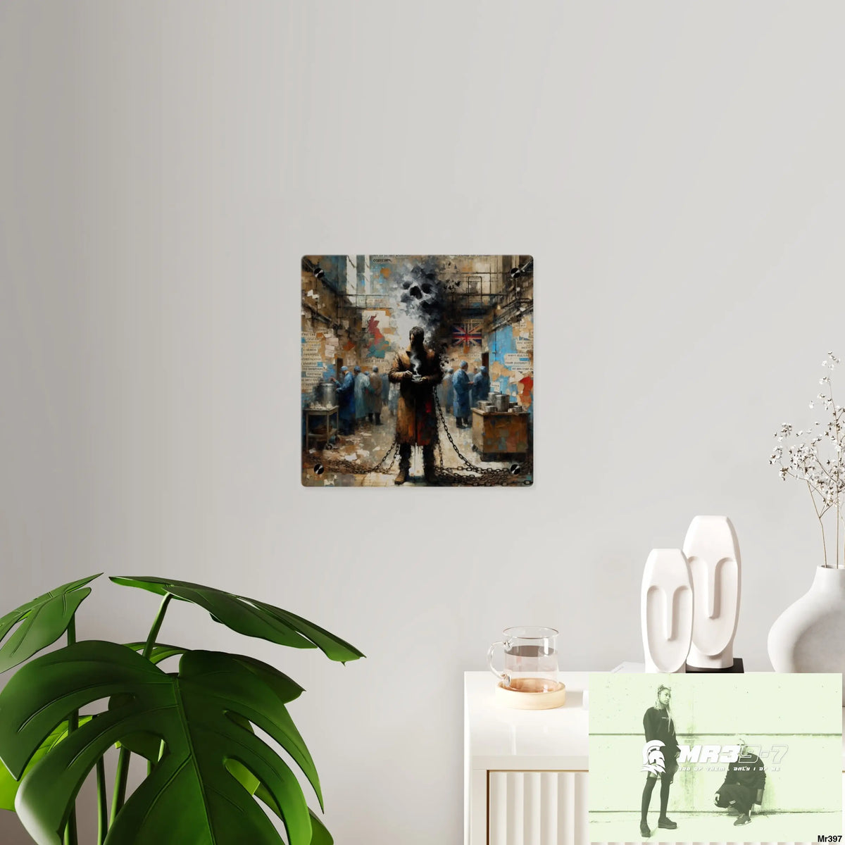 My life my deaths their plans failed inside a Mental Health VAR 2012 to 2025 Ltd Edition no 3 Acrylic Wall Art Panels