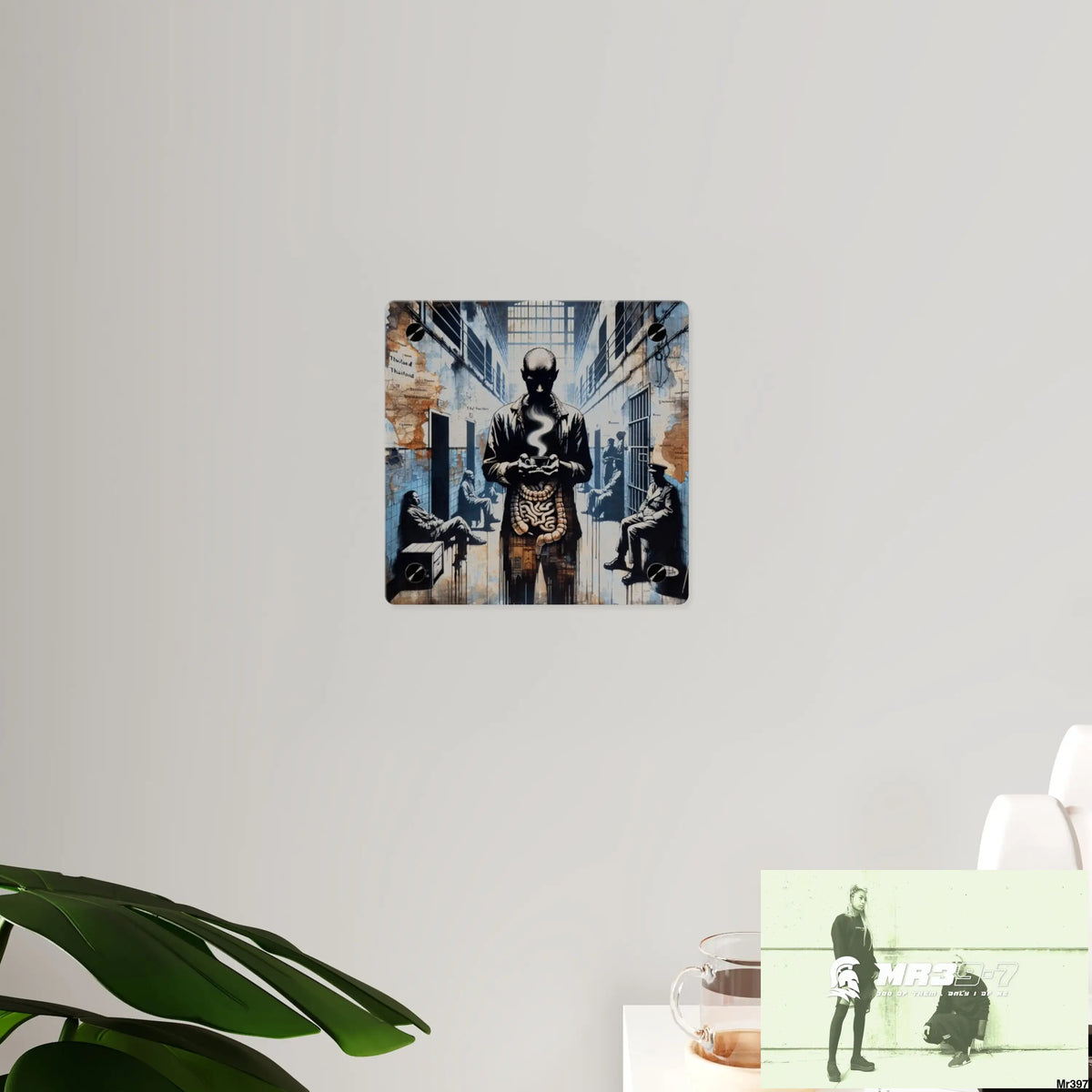 My life my deaths their plans failed inside a Mental Health VAR 2012 to 2025 Ltd Edition no 4 Acrylic Wall Art Panels