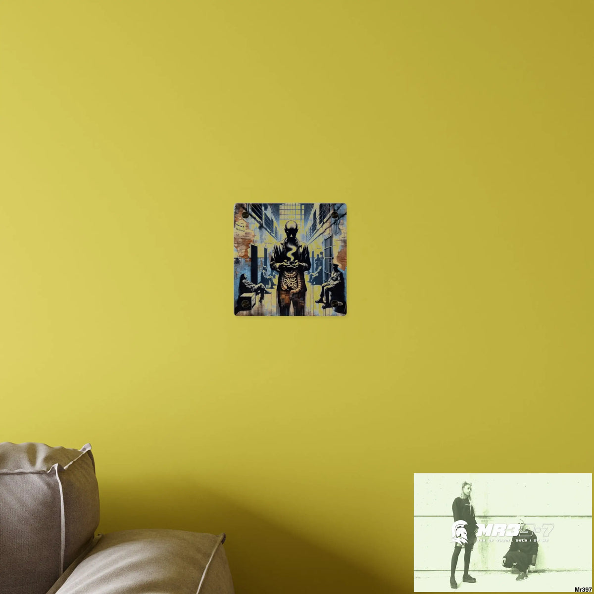 My life my deaths their plans failed inside a Mental Health VAR 2012 to 2025 Ltd Edition no 4 Acrylic Wall Art Panels