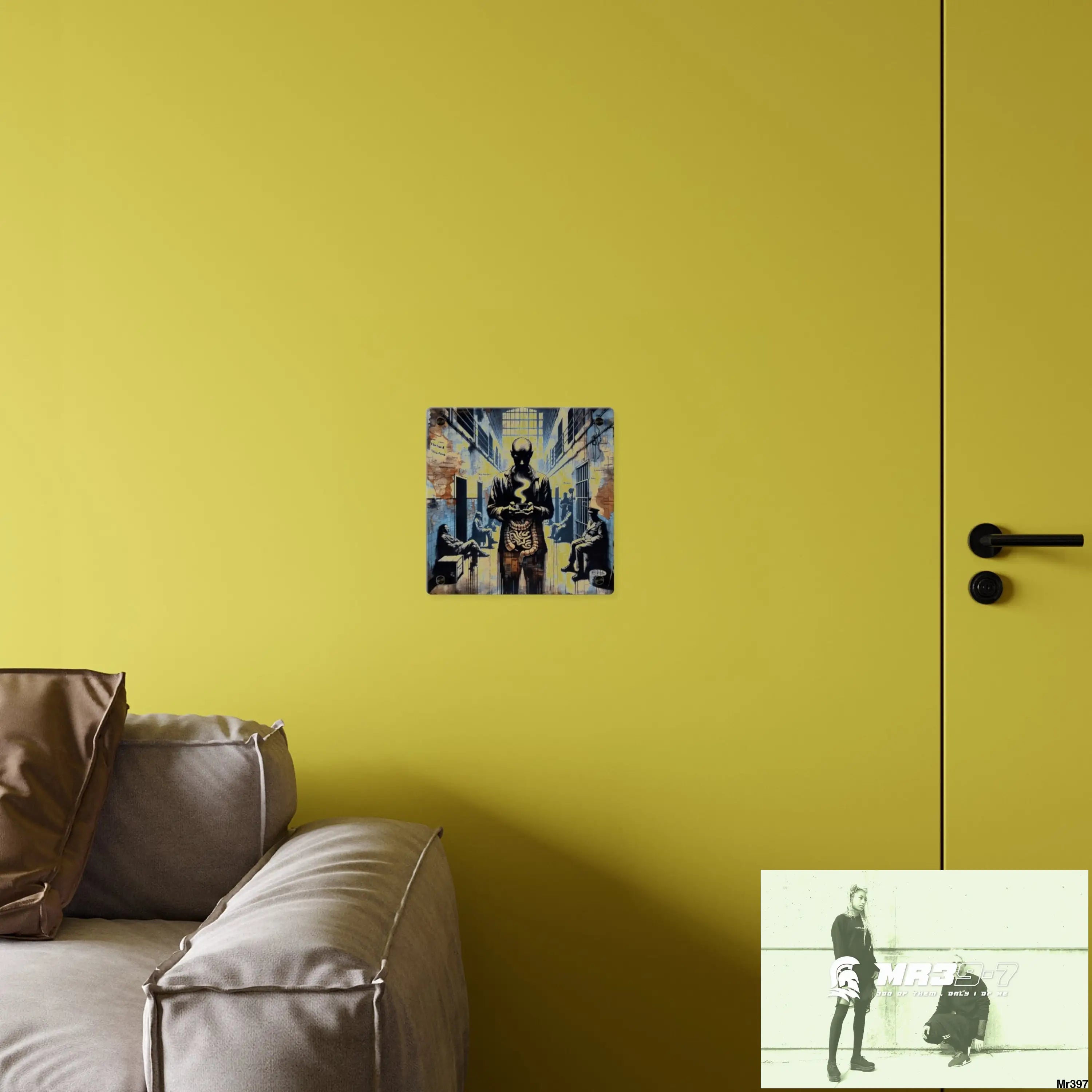 My life my deaths their plans failed inside a Mental Health VAR 2012 to 2025 Ltd Edition no 5 Acrylic Wall Art Panels