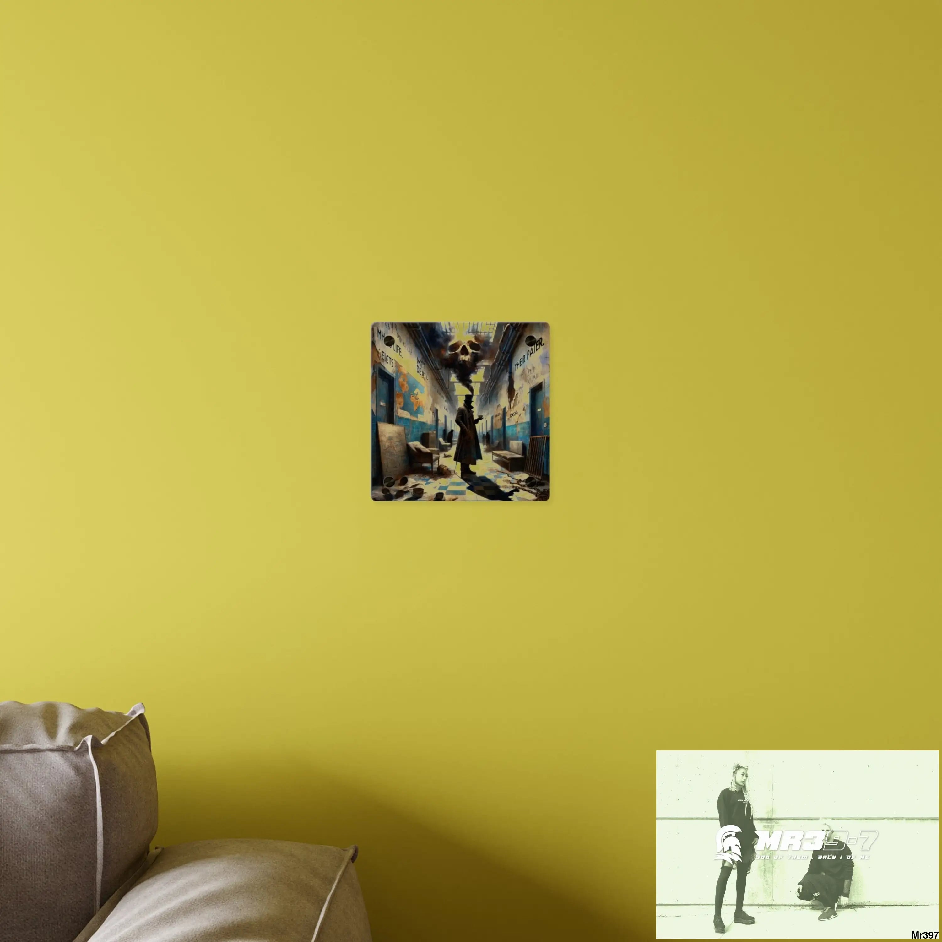 My life my deaths their plans failed inside a Mental Health VAR 2012 to 2025 Ltd Edition no 7 Acrylic Wall Art Panels