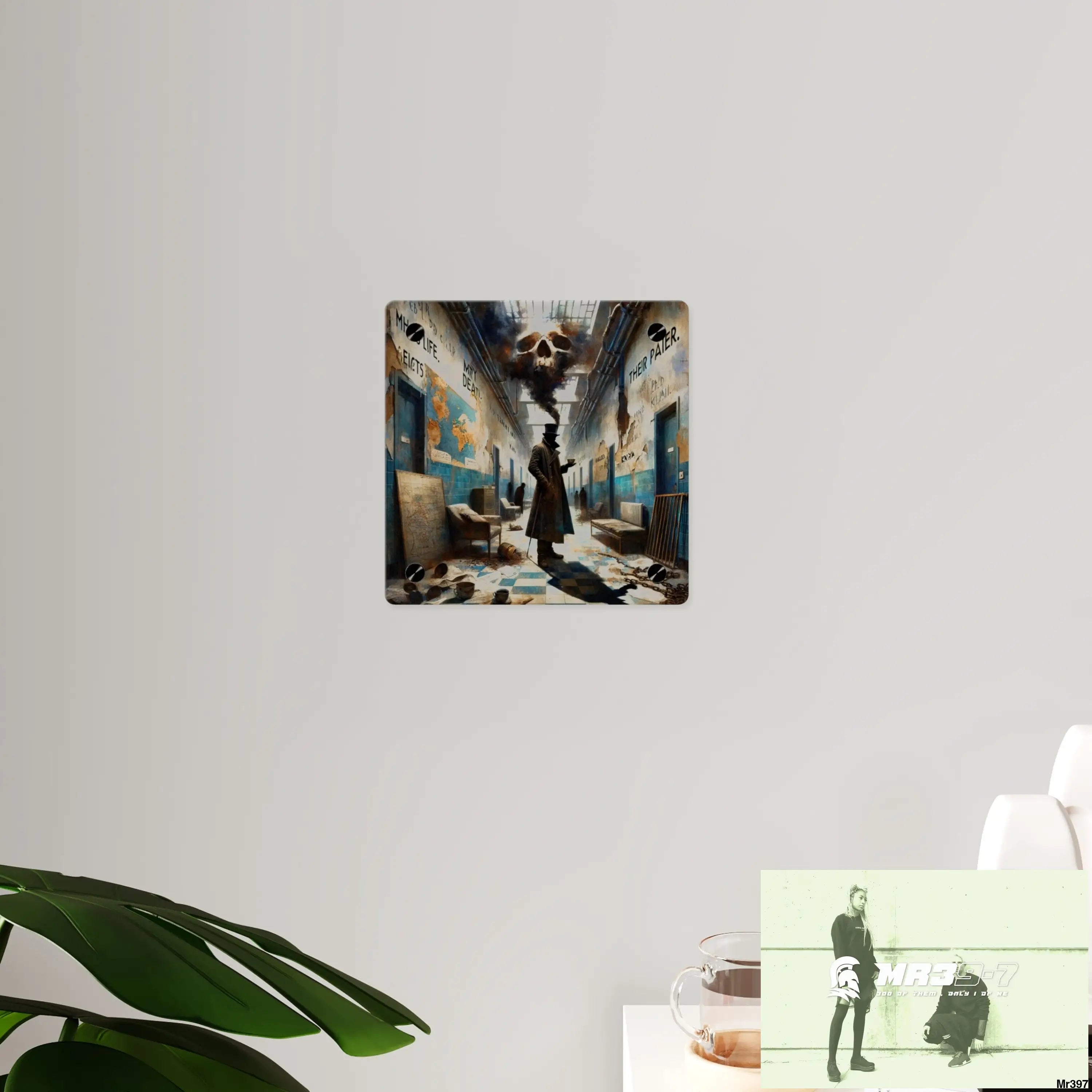 My life my deaths their plans failed inside a Mental Health VAR 2012 to 2025 Ltd Edition no 7 Acrylic Wall Art Panels