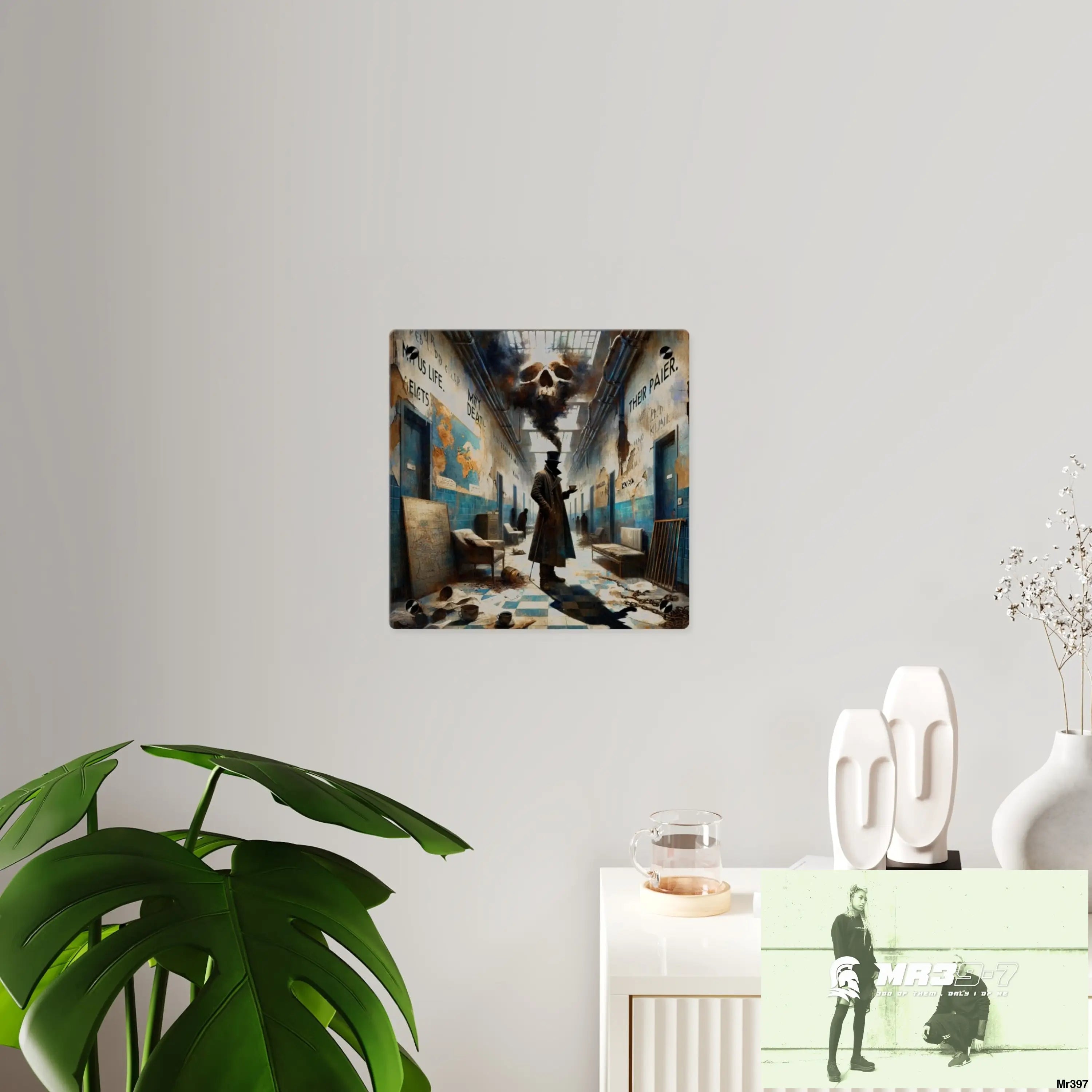 My life my deaths their plans failed inside a Mental Health VAR 2012 to 2025 Ltd Edition no 8 Acrylic Wall Art Panels