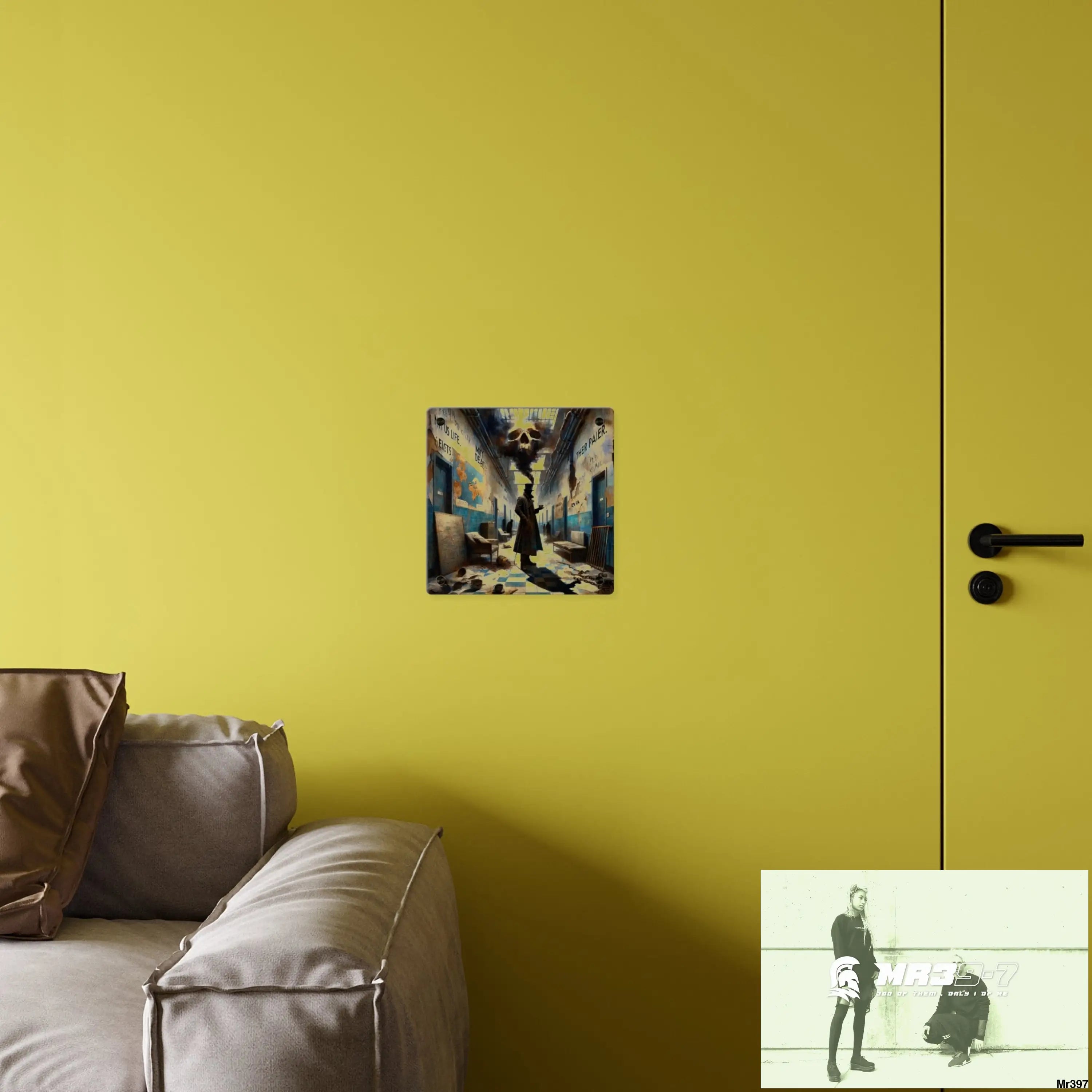My life my deaths their plans failed inside a Mental Health VAR 2012 to 2025 Ltd Edition no 8 Acrylic Wall Art Panels