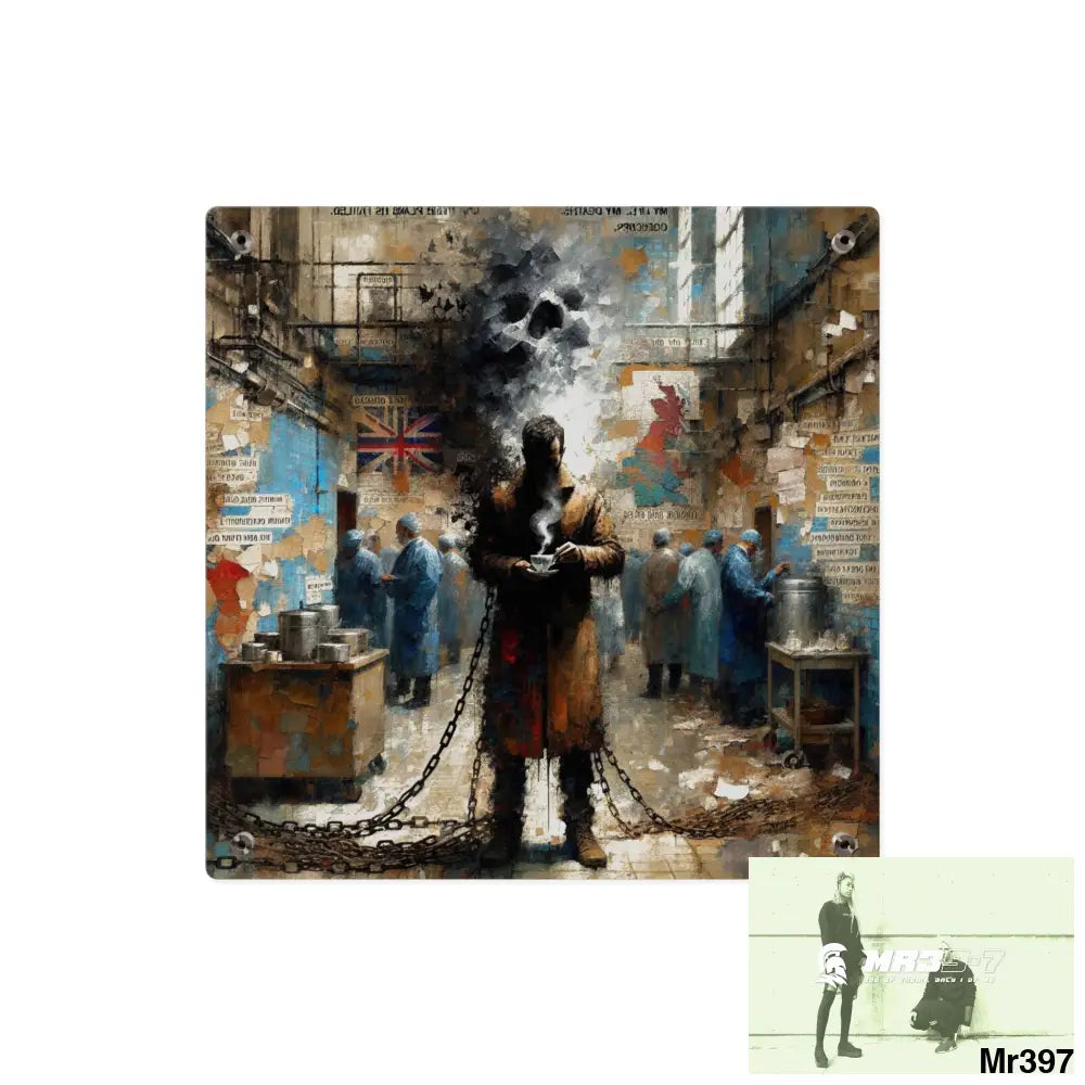 My life my deaths their plans failed inside a Mental Health VAR 2012 to 2025 no 2 Ltd Edition no Acrylic Wall Art