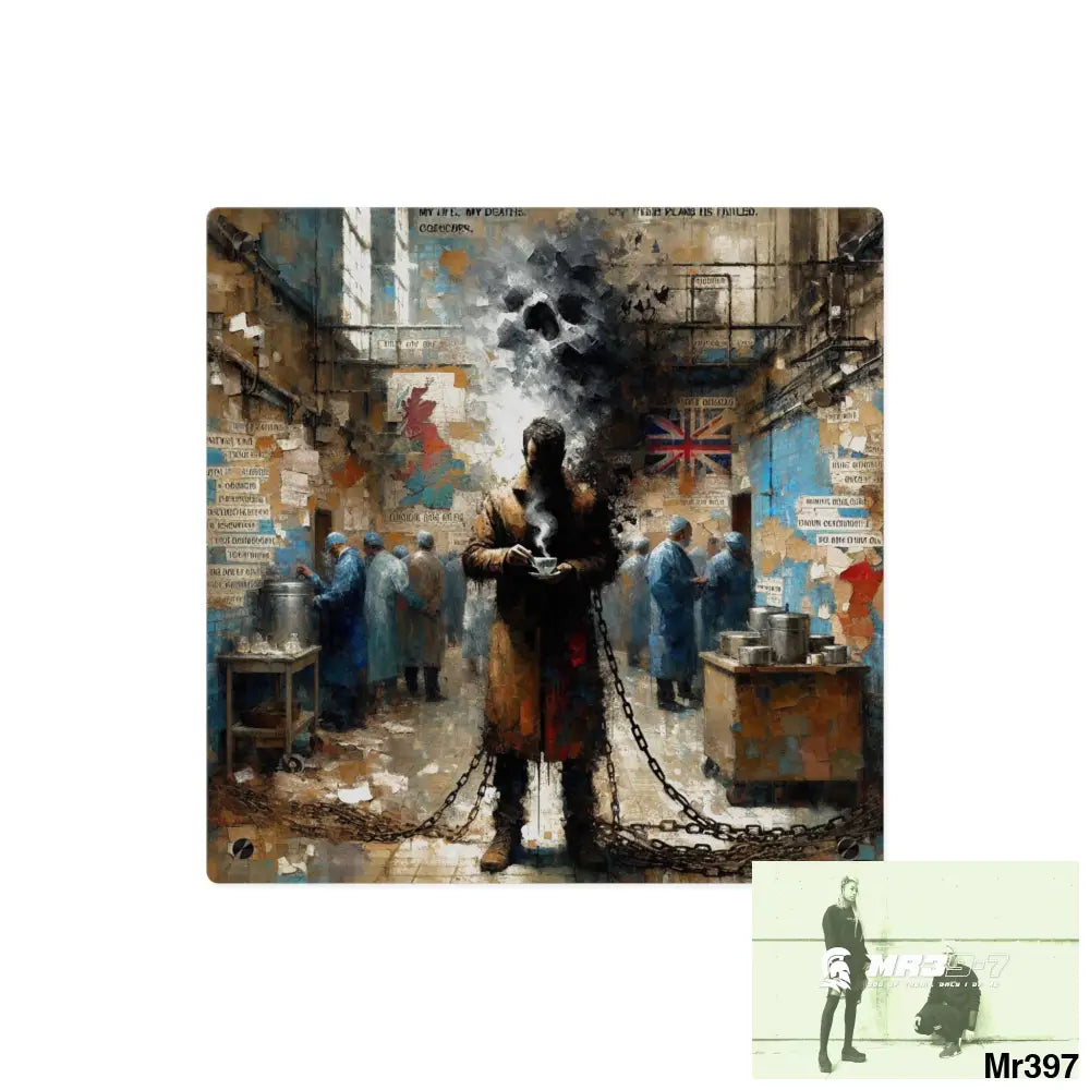 My life my deaths their plans failed inside a Mental Health VAR 2012 to 2025 no 2 Ltd Edition no Acrylic Wall Art