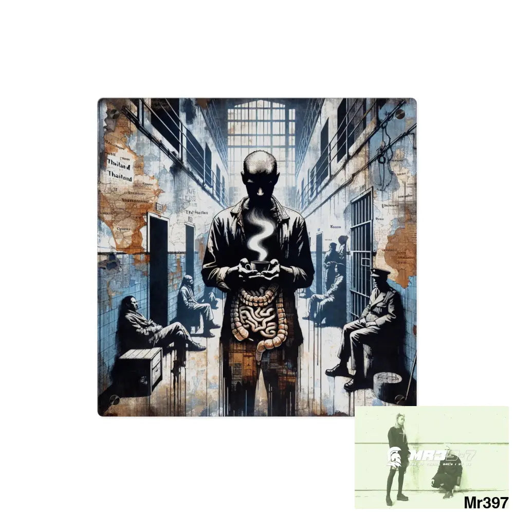 My life my deaths their plans failed inside a Mental Health VAR 2012 to 2025 no 6 Ltd Edition no Acrylic Wall Art