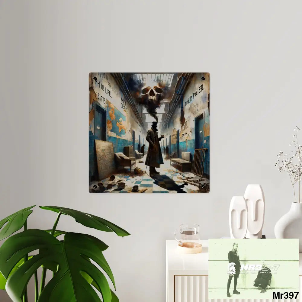 My life my deaths their plans failed inside a Mental Health VAR 2012 to 2025 no 9 Ltd Edition no Acrylic Wall Art