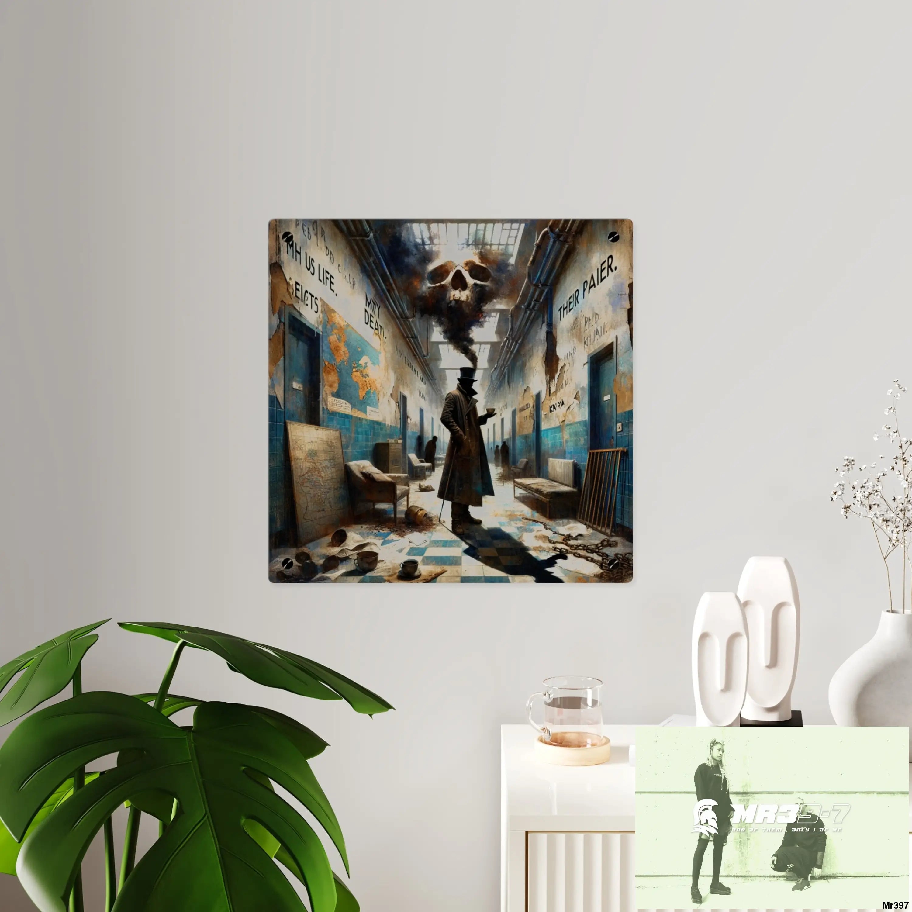 My life my deaths their plans failed inside a Mental Health VAR 2012 to 2025 no 9 Ltd Edition no Acrylic Wall Art