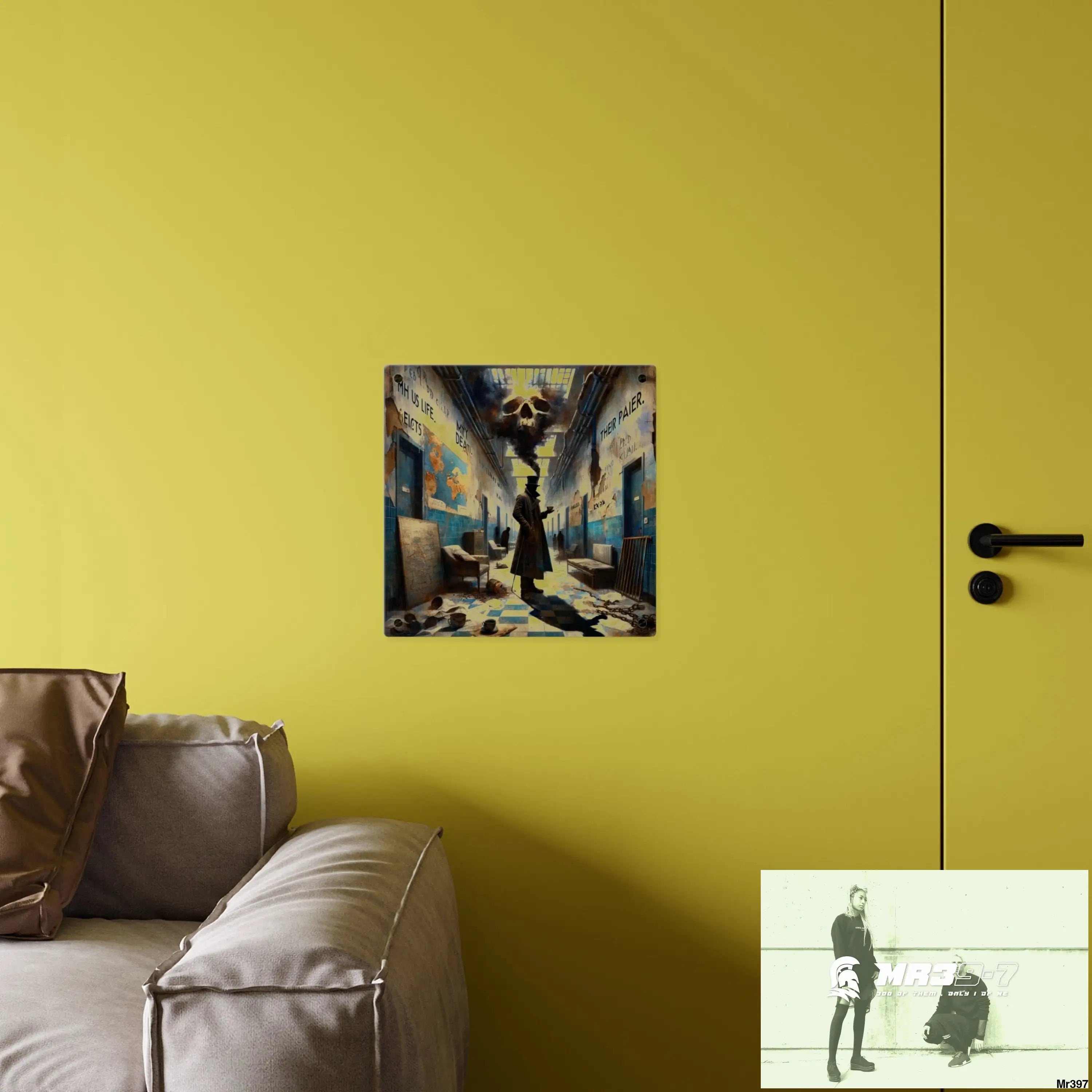 My life my deaths their plans failed inside a Mental Health VAR 2012 to 2025 no 9 Ltd Edition no Acrylic Wall Art