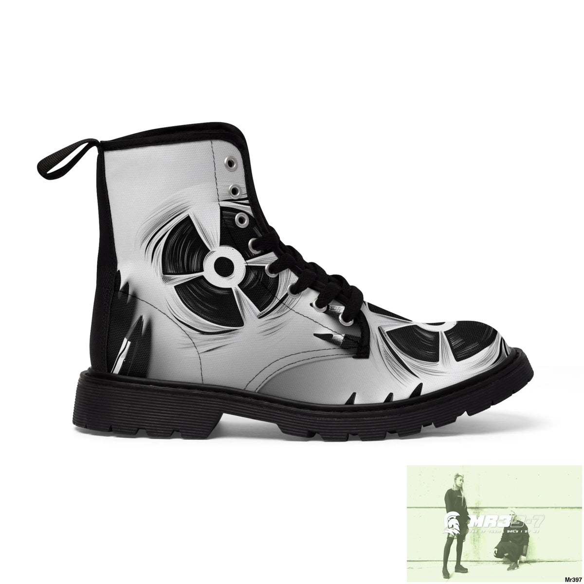 North Africa and UK Blasts from the past Mens Canvas Boots Shoes