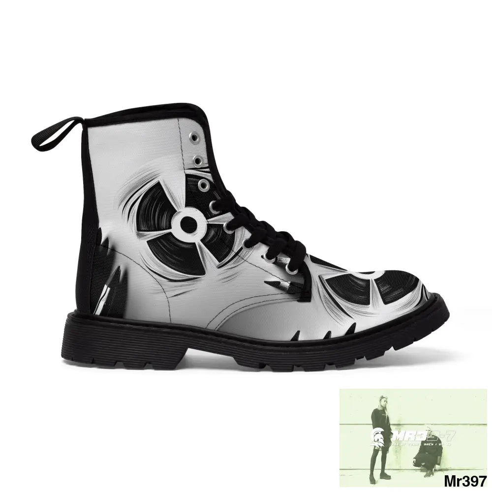 North Africa and UK Blasts from the past Mens Canvas Boots Shoes