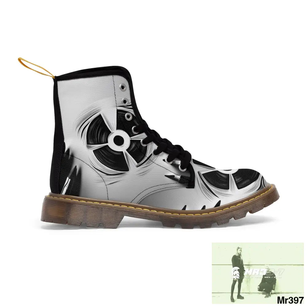 North Africa and UK Blasts from the past Mens Canvas Boots Shoes