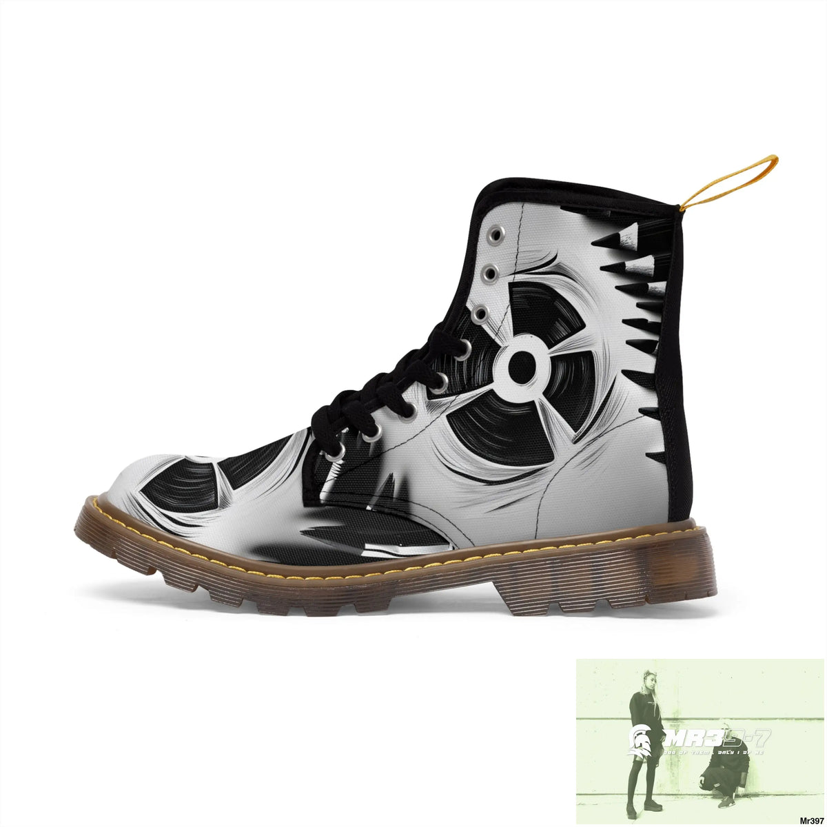 North Africa and UK Blasts from the past Mens Canvas Boots Shoes