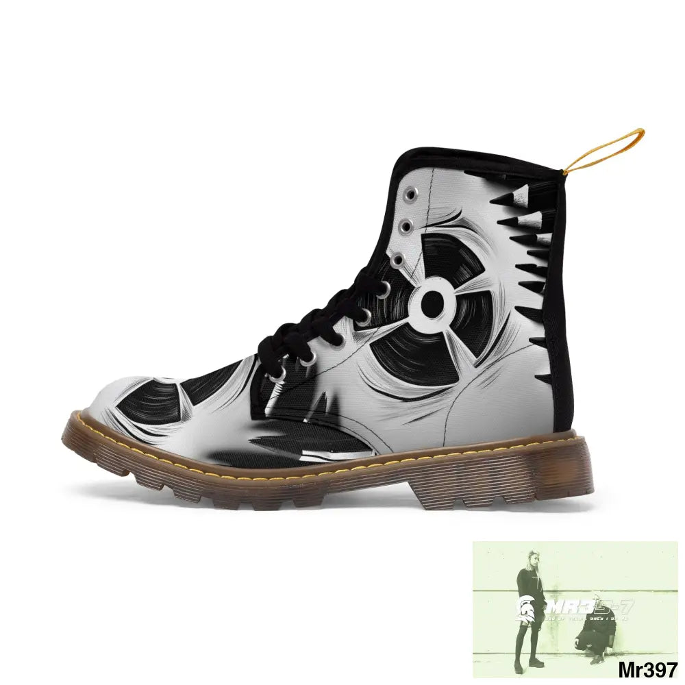 North Africa and UK Blasts from the past Mens Canvas Boots Shoes