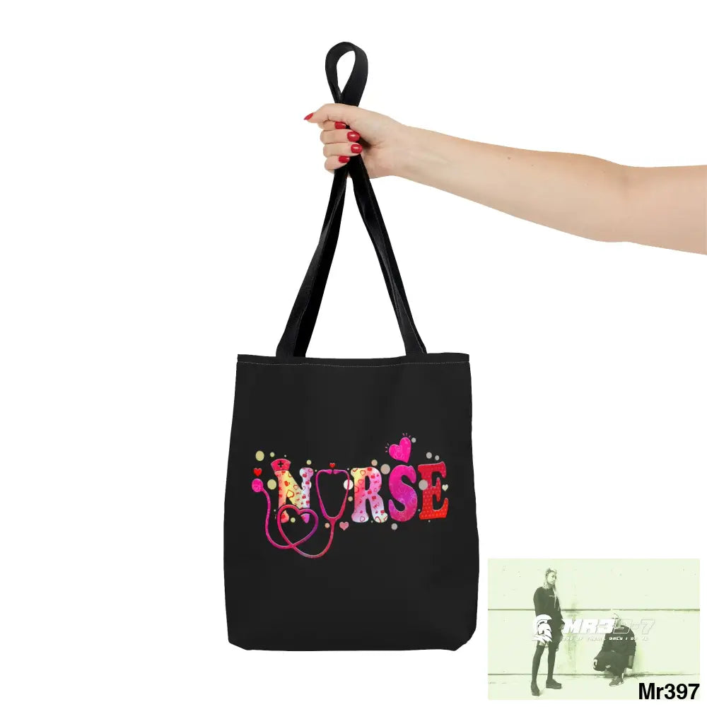 Nurse Love Tote Bag (AOP) Bags