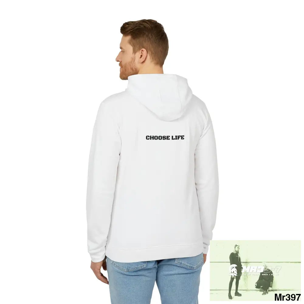 Premium Brand Unisex Fleece Hoodie A1-Sparta Choose Life Hoodie