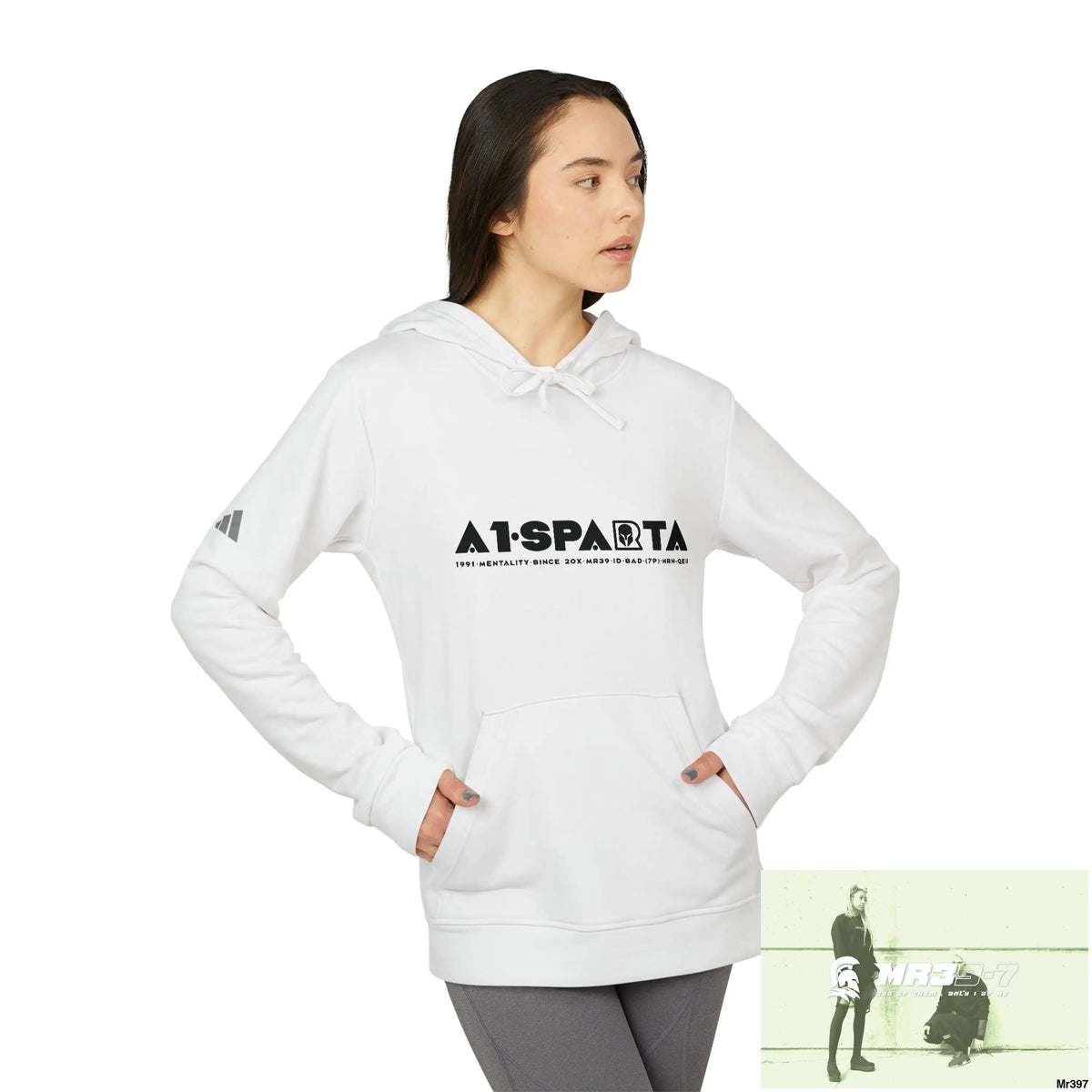 Premium Brand Unisex Fleece Hoodie A1-Sparta Faith over Fear Hoodie