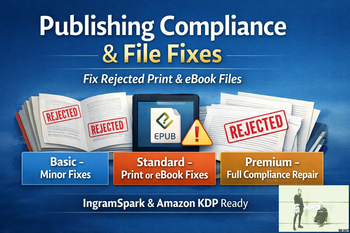 Publishing Compliance & File Fixes Publishing Compliance Services
