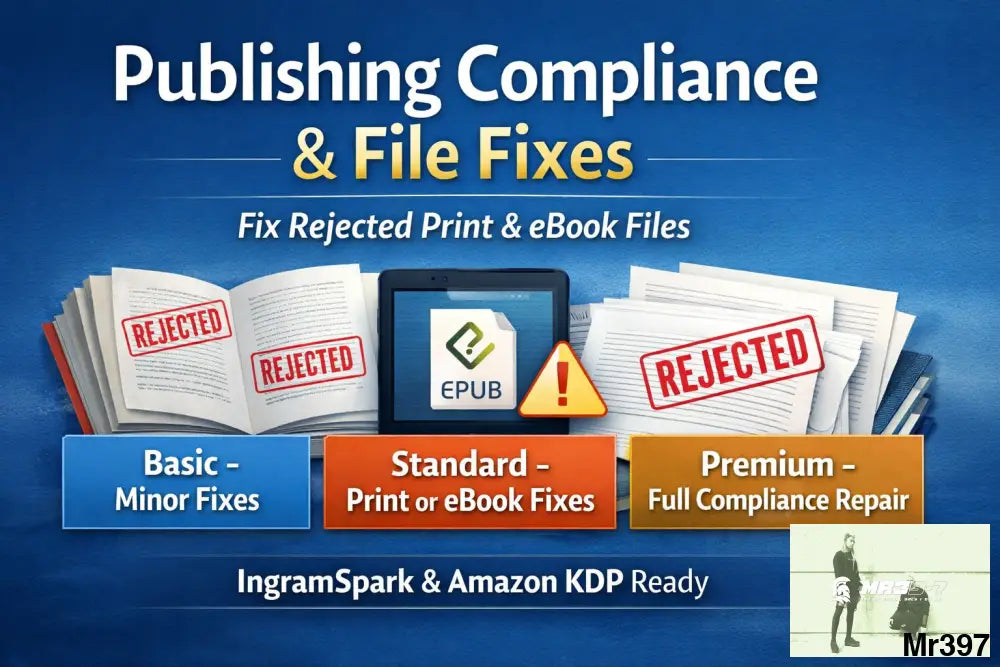 Publishing Compliance & File Fixes Publishing Compliance Services