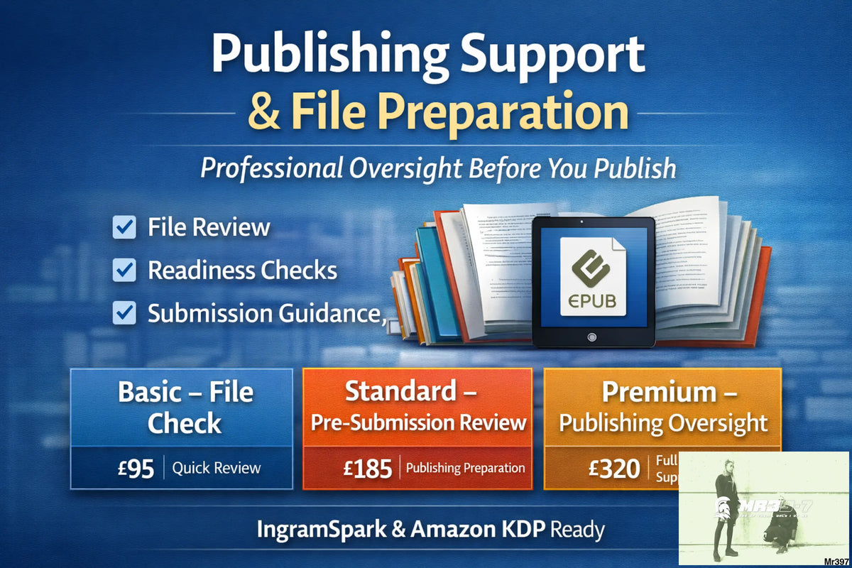 Publishing Support & File Preparation Publishing Support Services